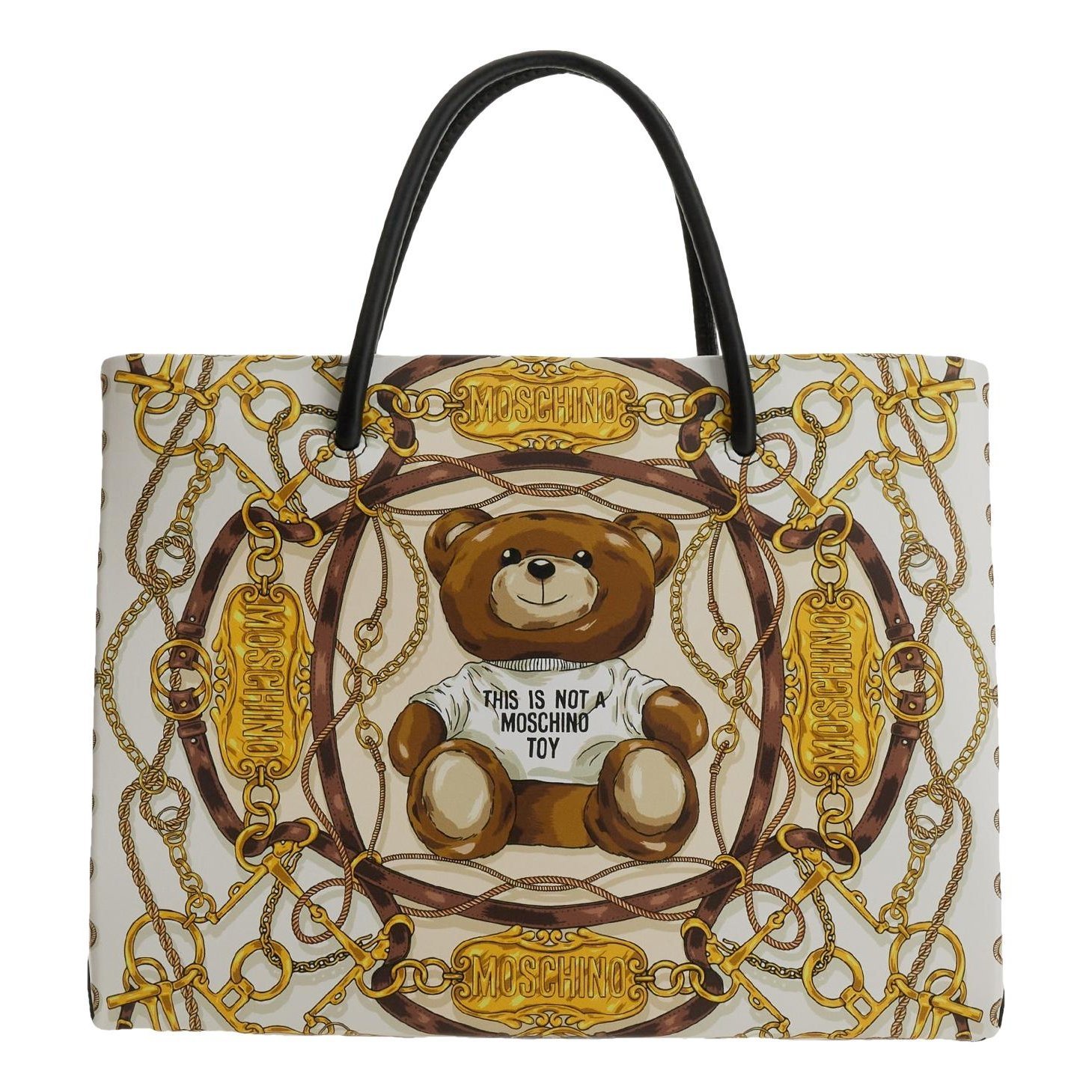 Moschino Leather tote