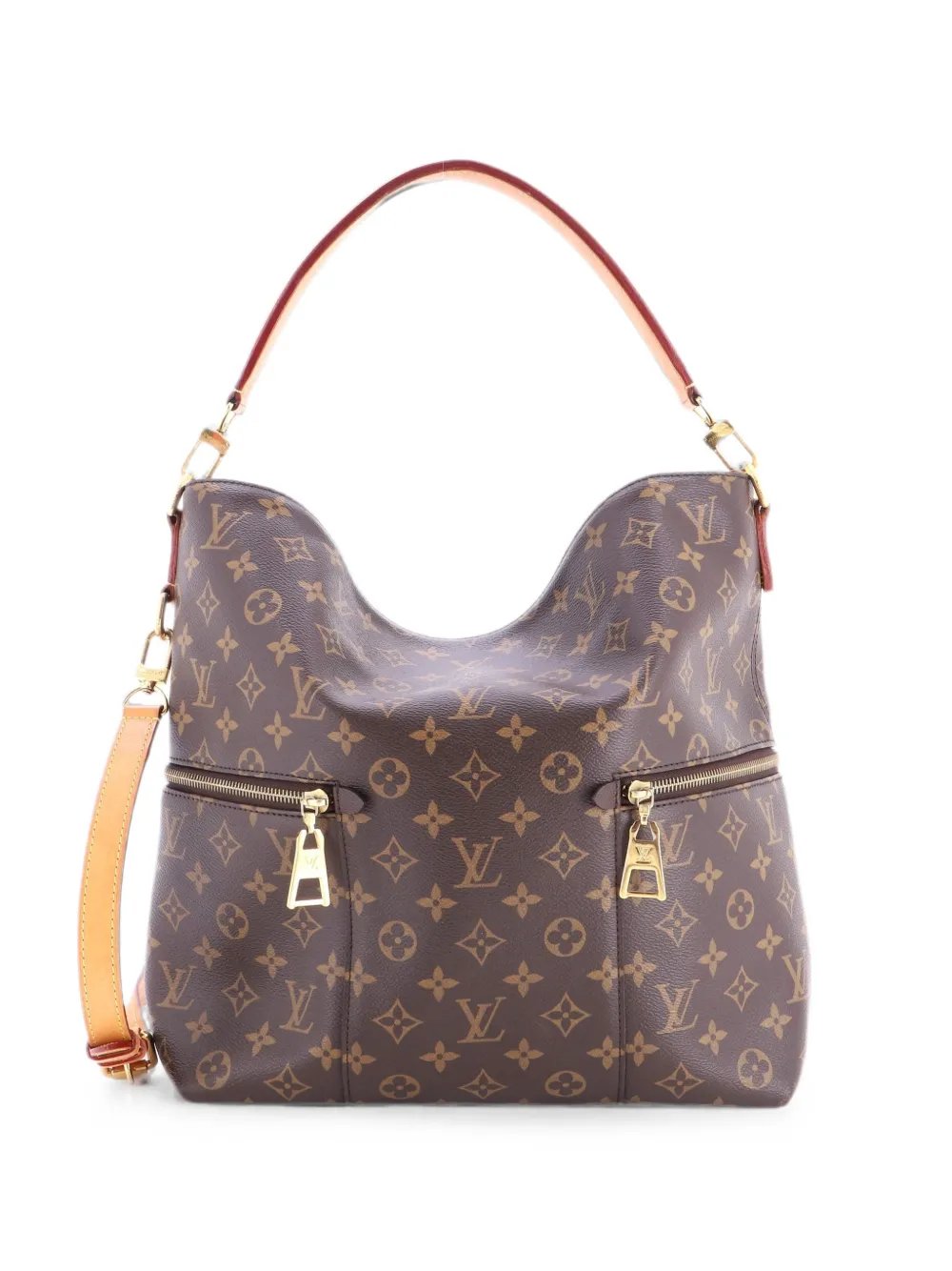 Melie Handbag Monogram Canvas hobo bag