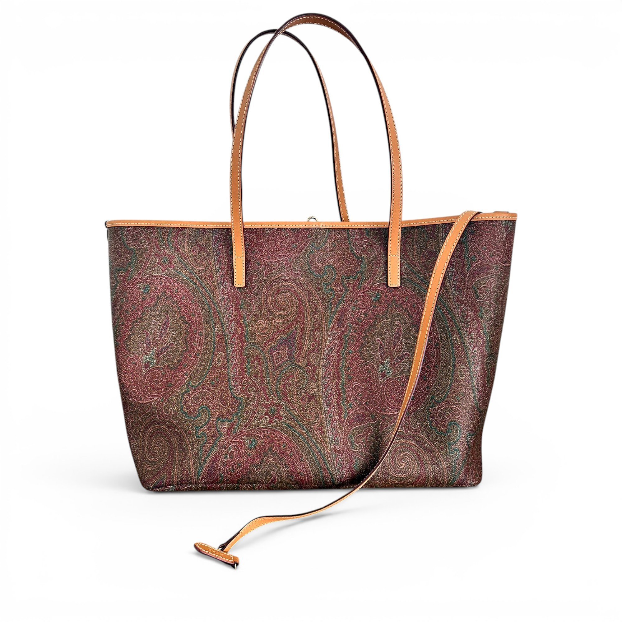 Leather tote