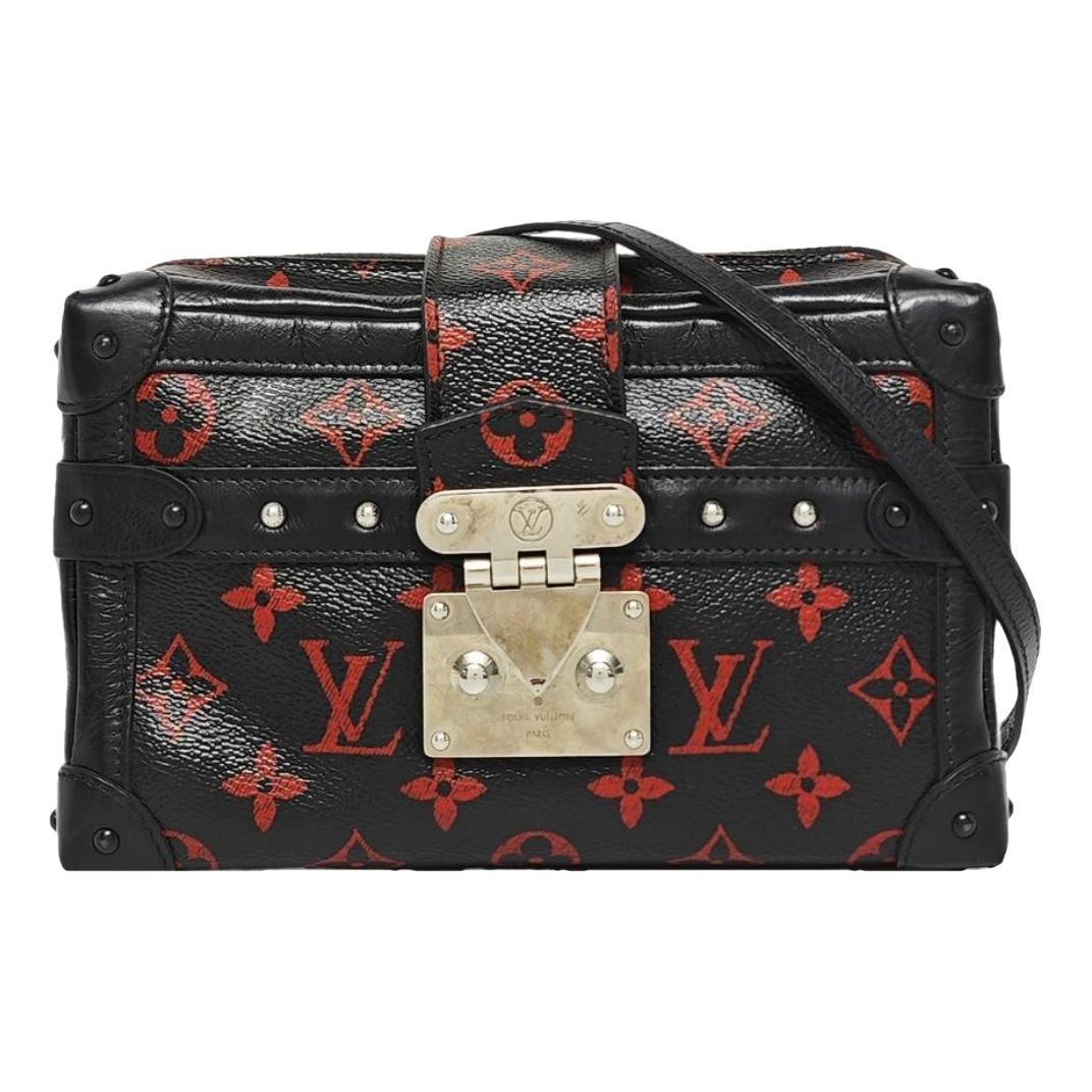 Petite Malle leather handbag