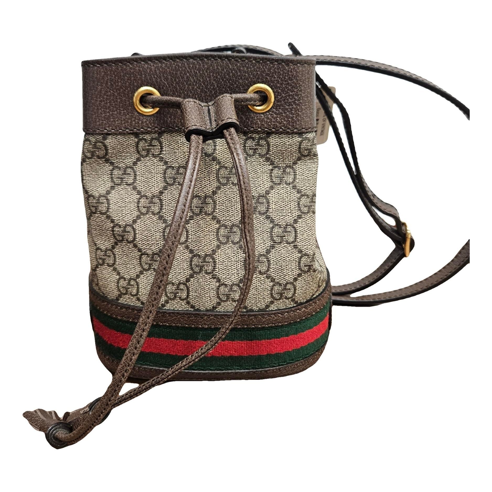 Ophidia Bucket cloth crossbody bag