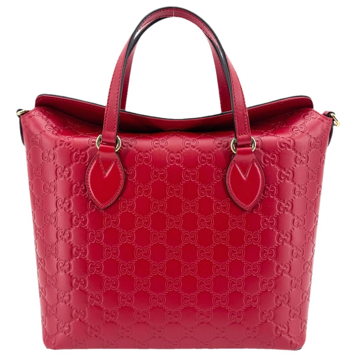 Leather tote