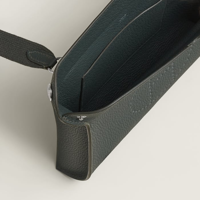 Vert Mangrove Hermès Videpoches Bag