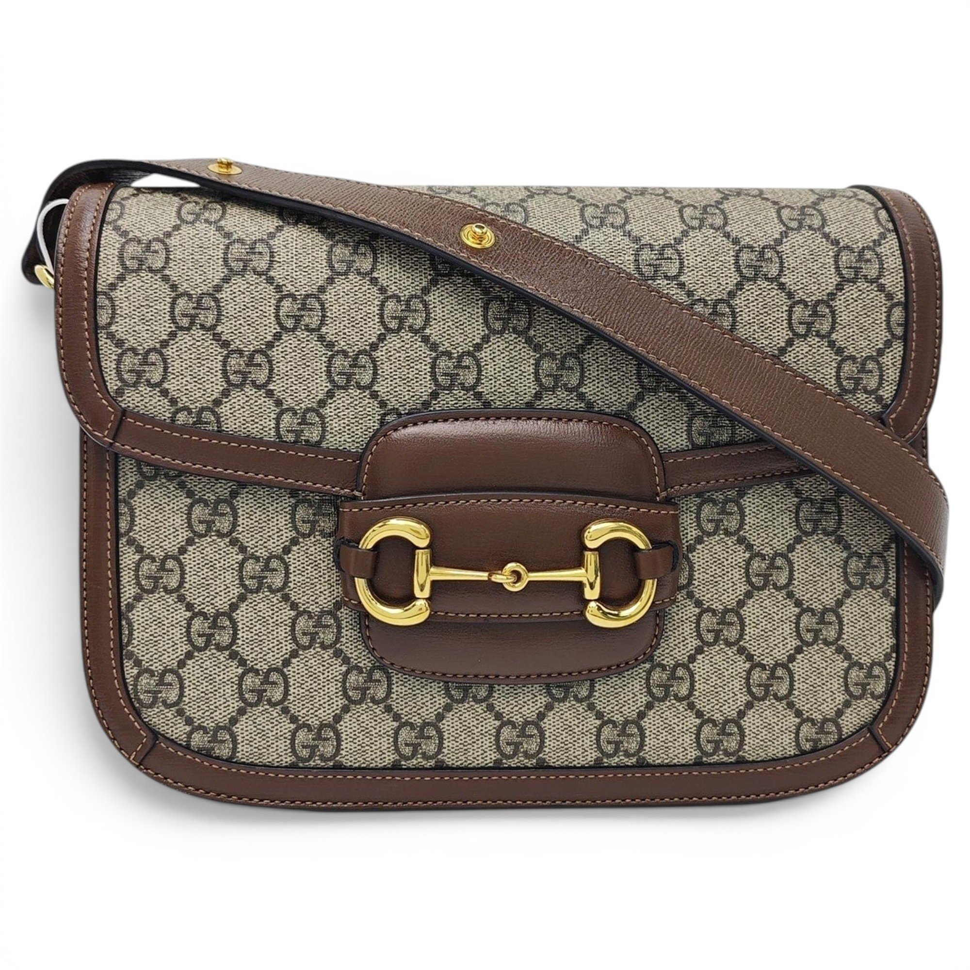 Handle Horsebit 1955 leather handbag