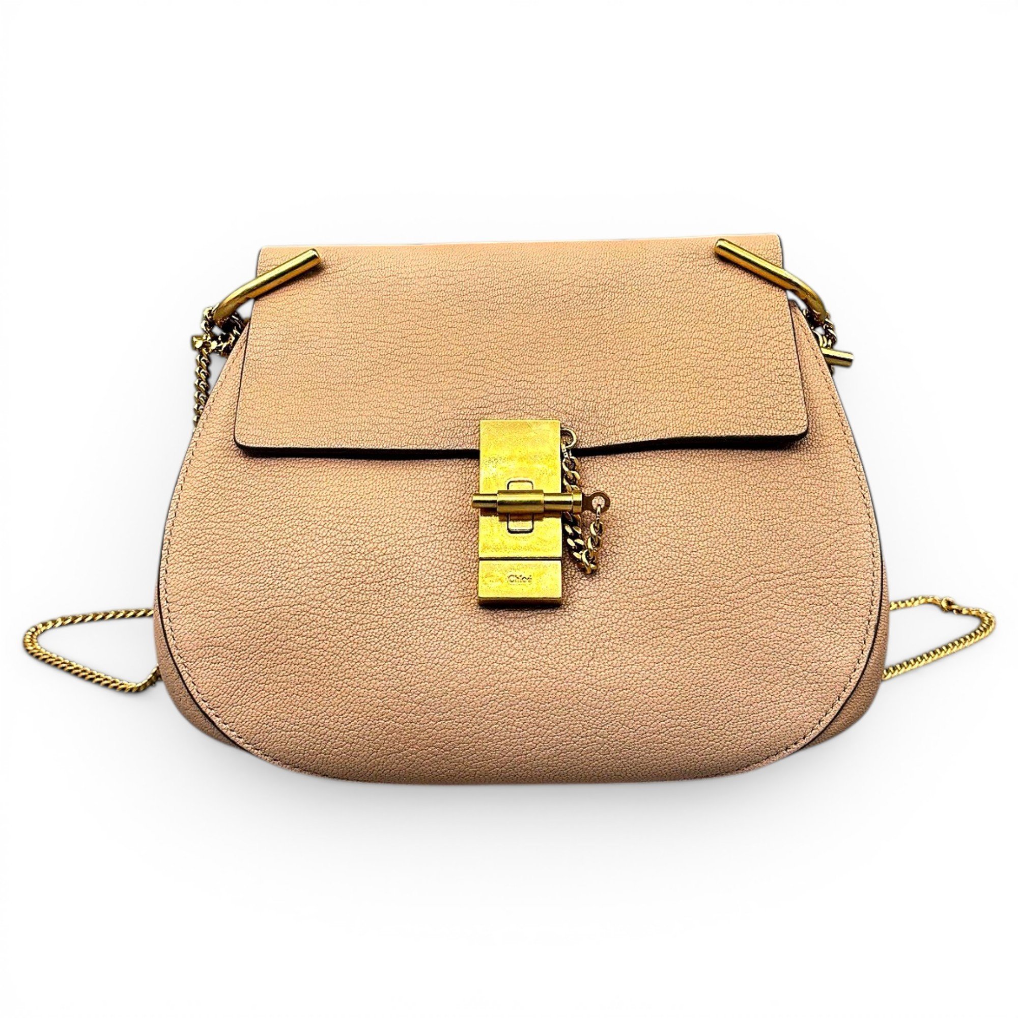 Drew leather crossbody bag