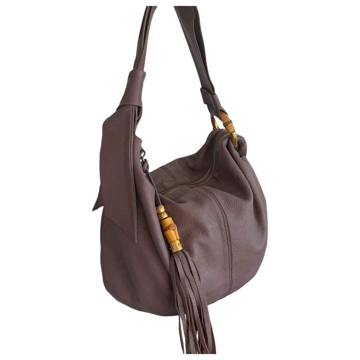 Leather handbag