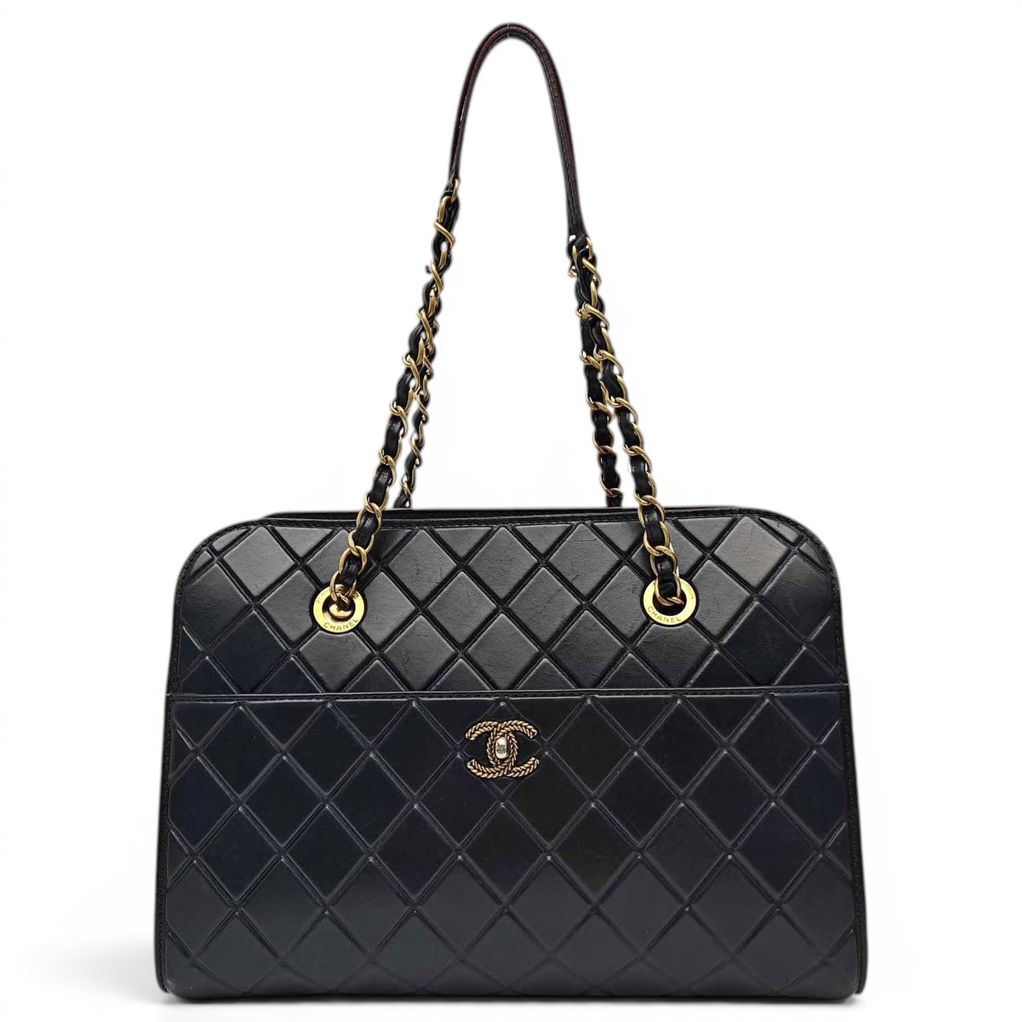 Leather handbag