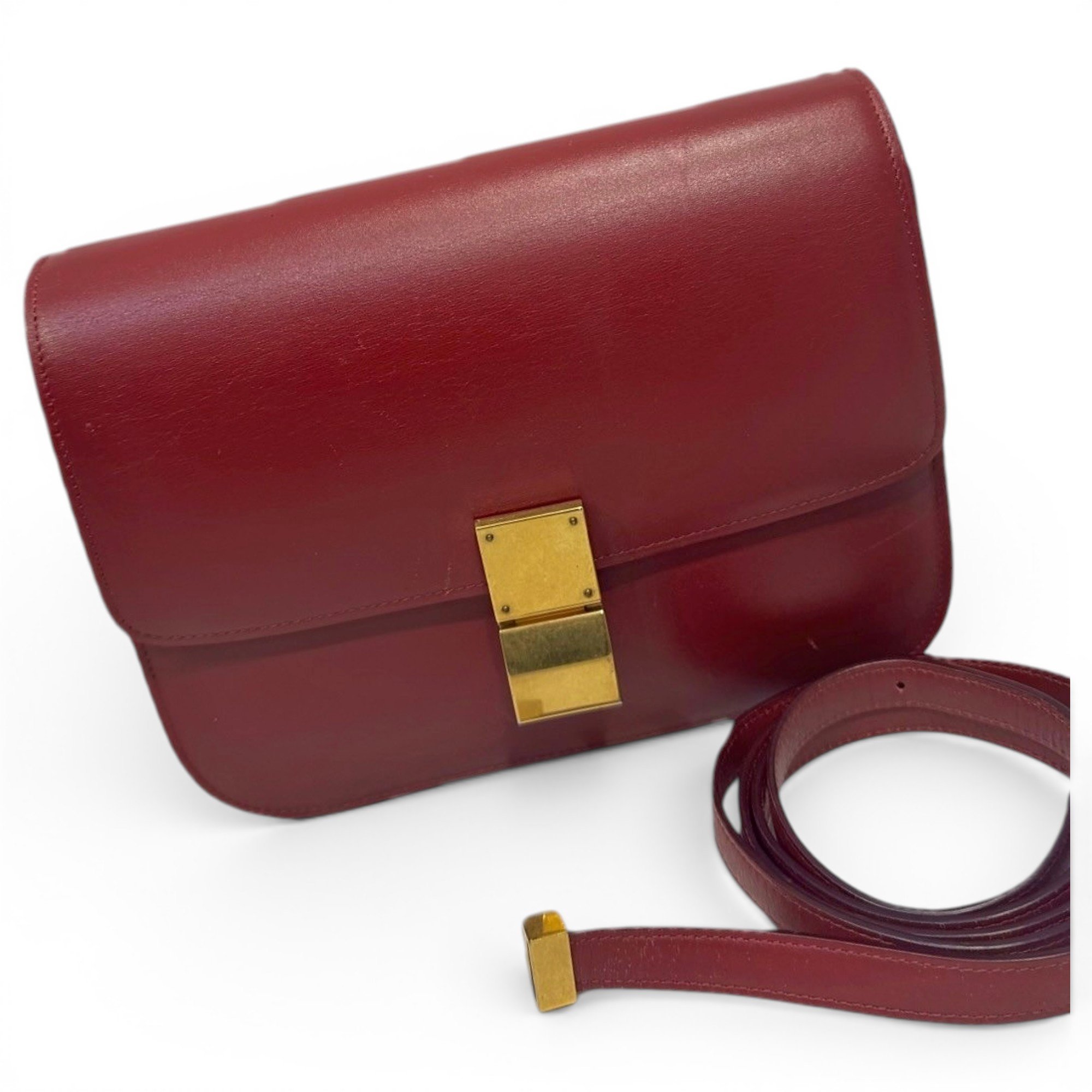 Classic leather handbag
