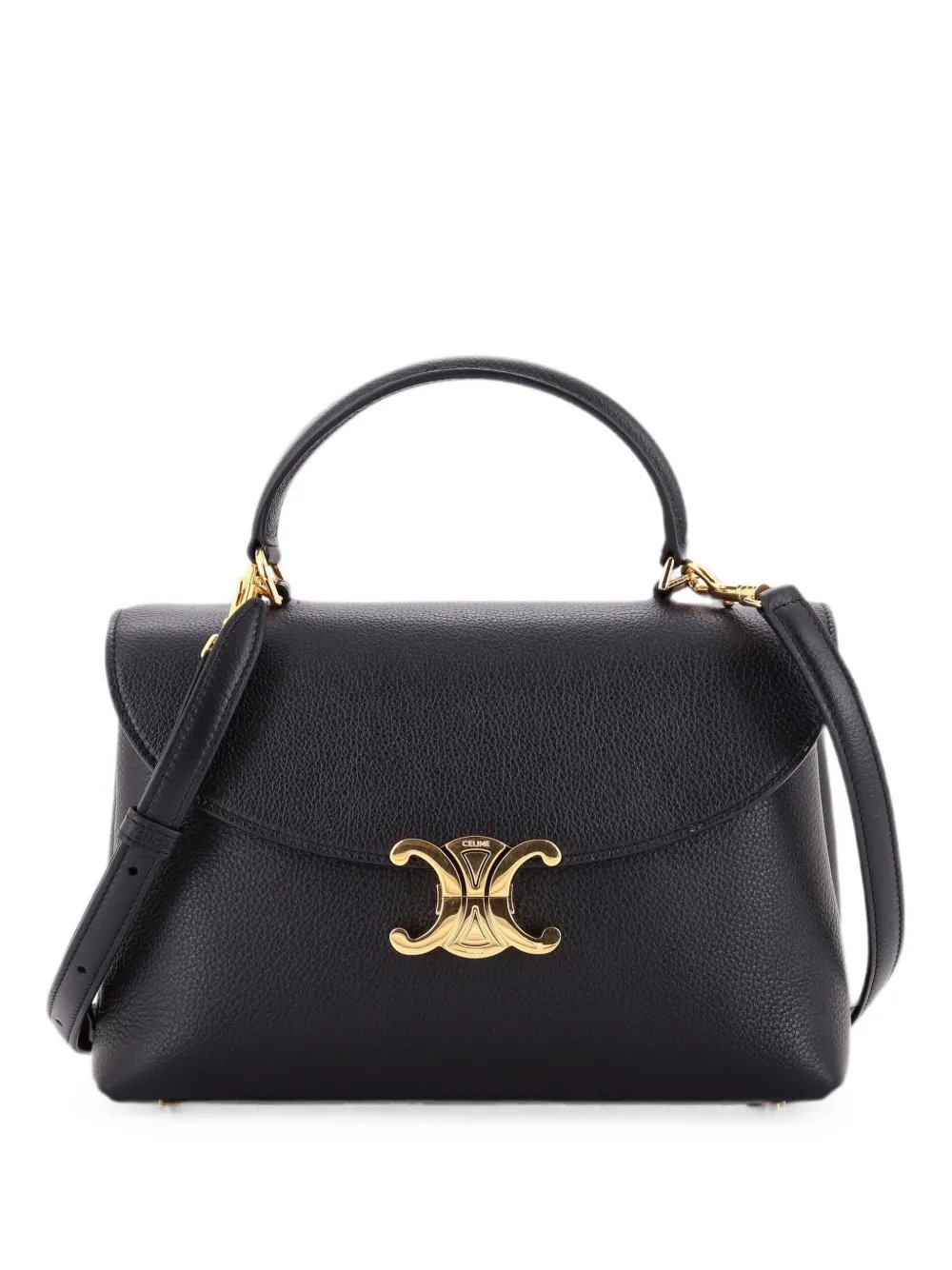 Celine Nino Top Handle Bag Leather Medium satchel