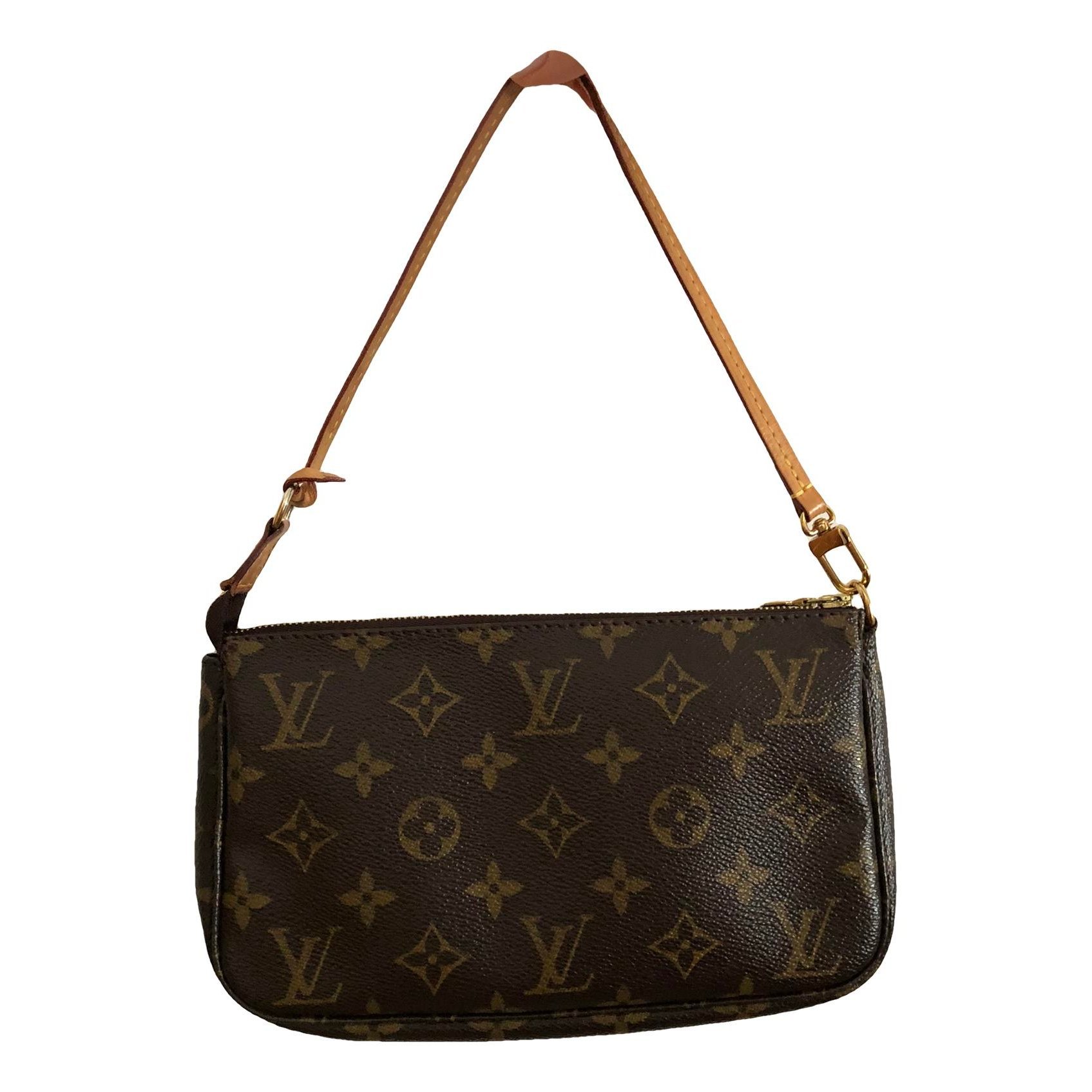 Pochette Accessoire leather handbag