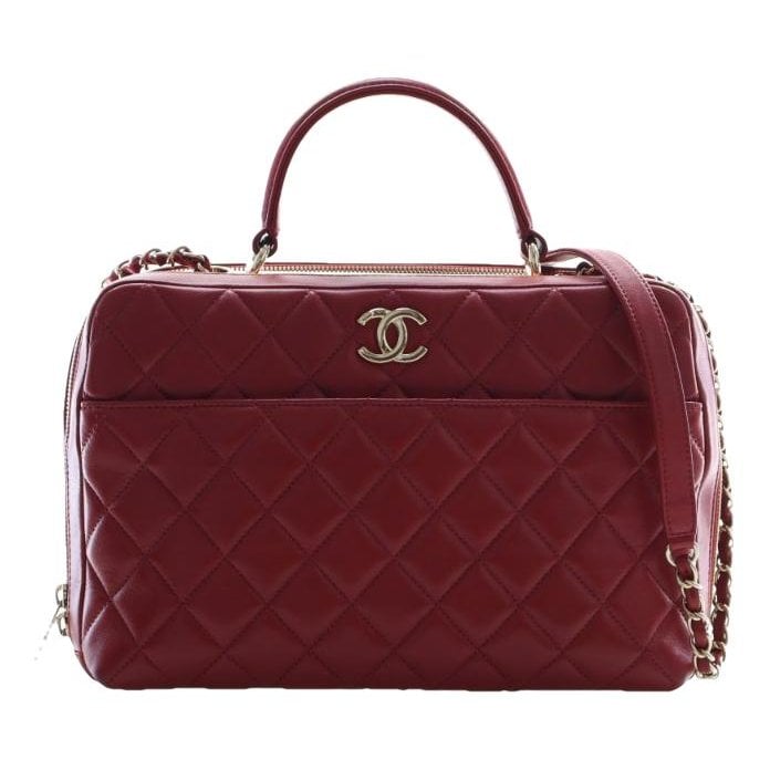 Leather tote
