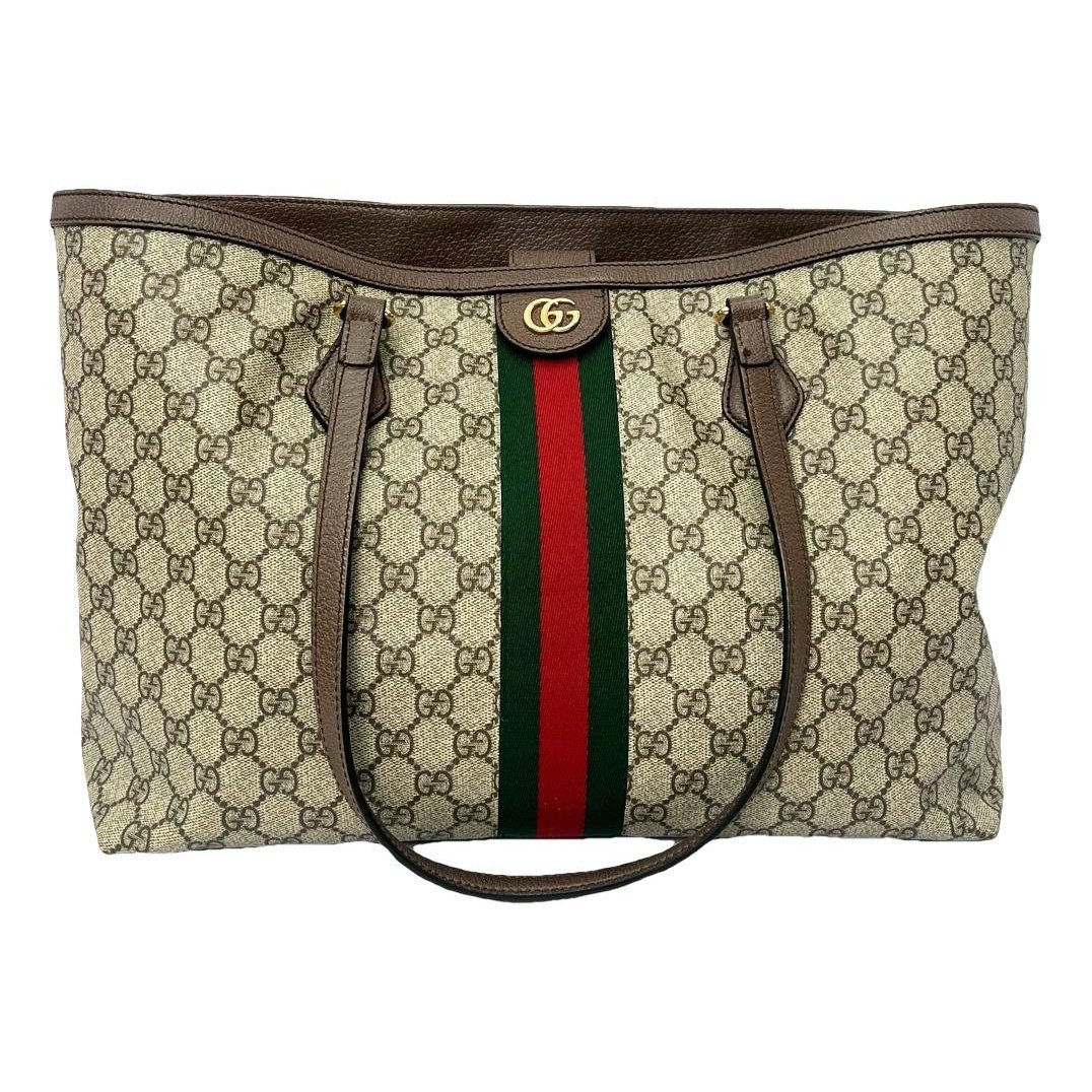 Ophidia Shopping leather handbag