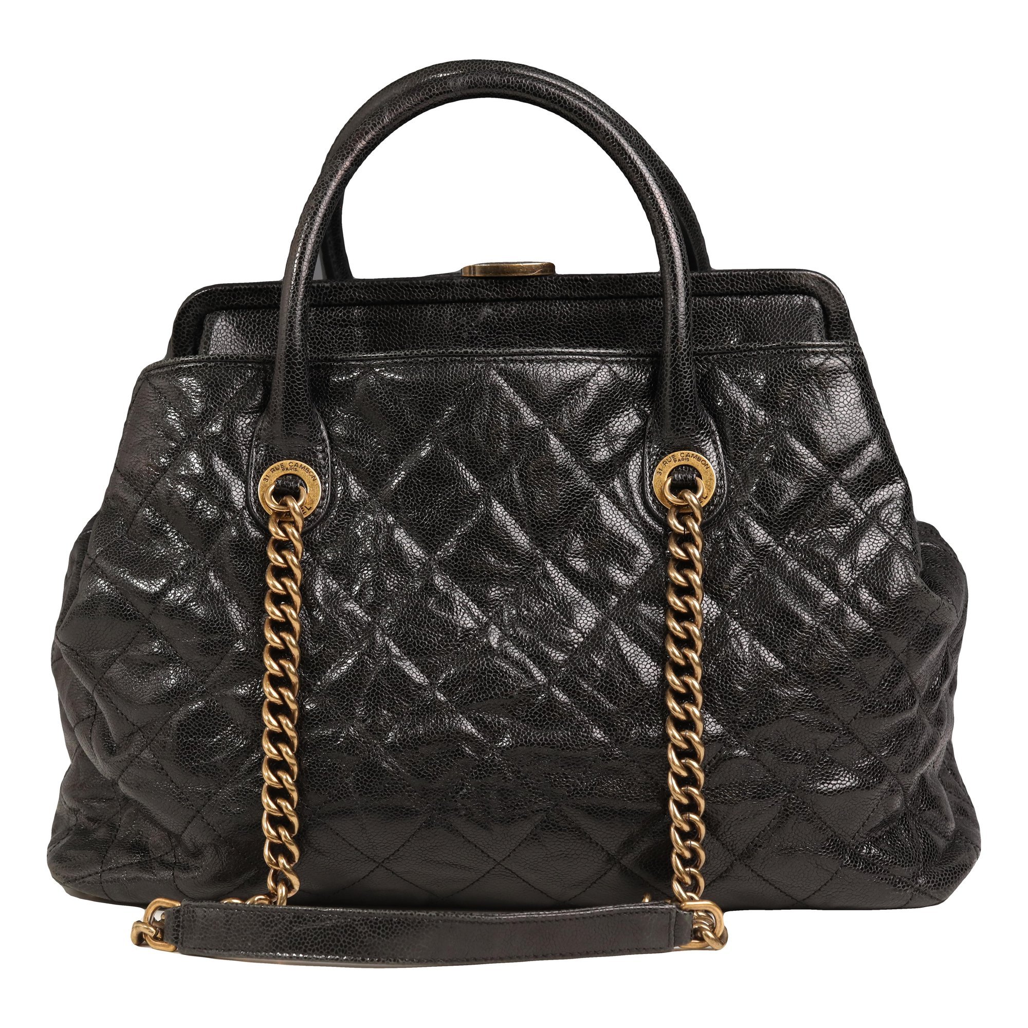 Portobello leather tote