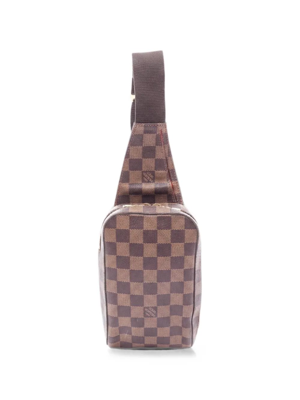 2002 Geronimos Damier Ebene belt bag