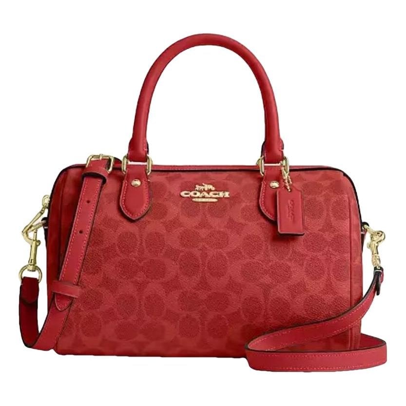 Leather satchel