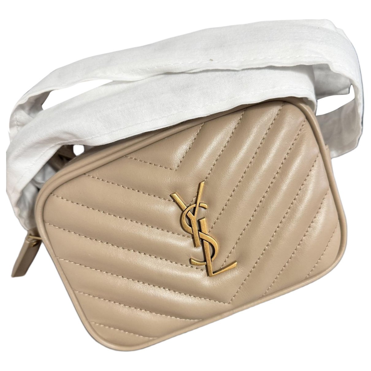 Lou leather crossbody bag