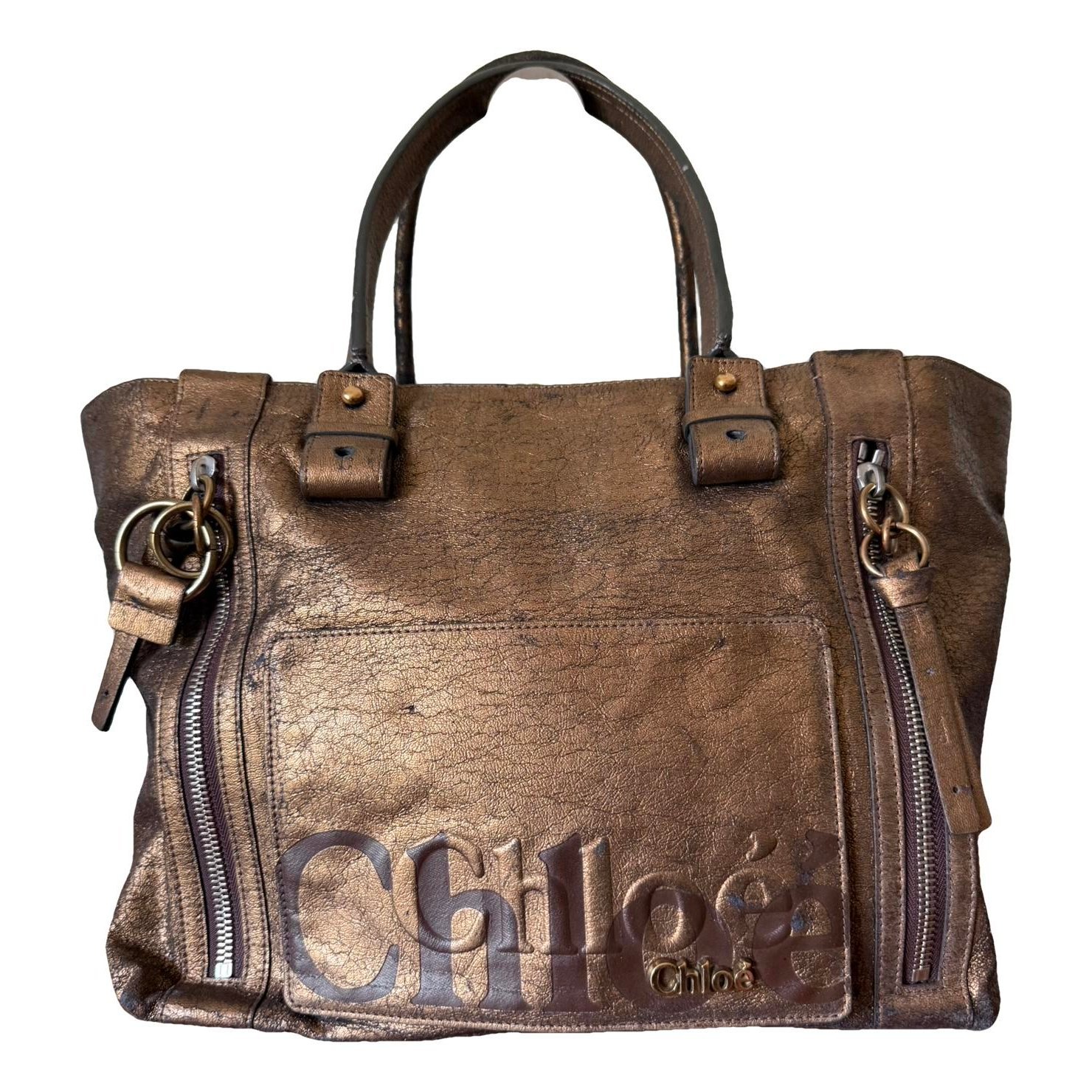 Leather handbag