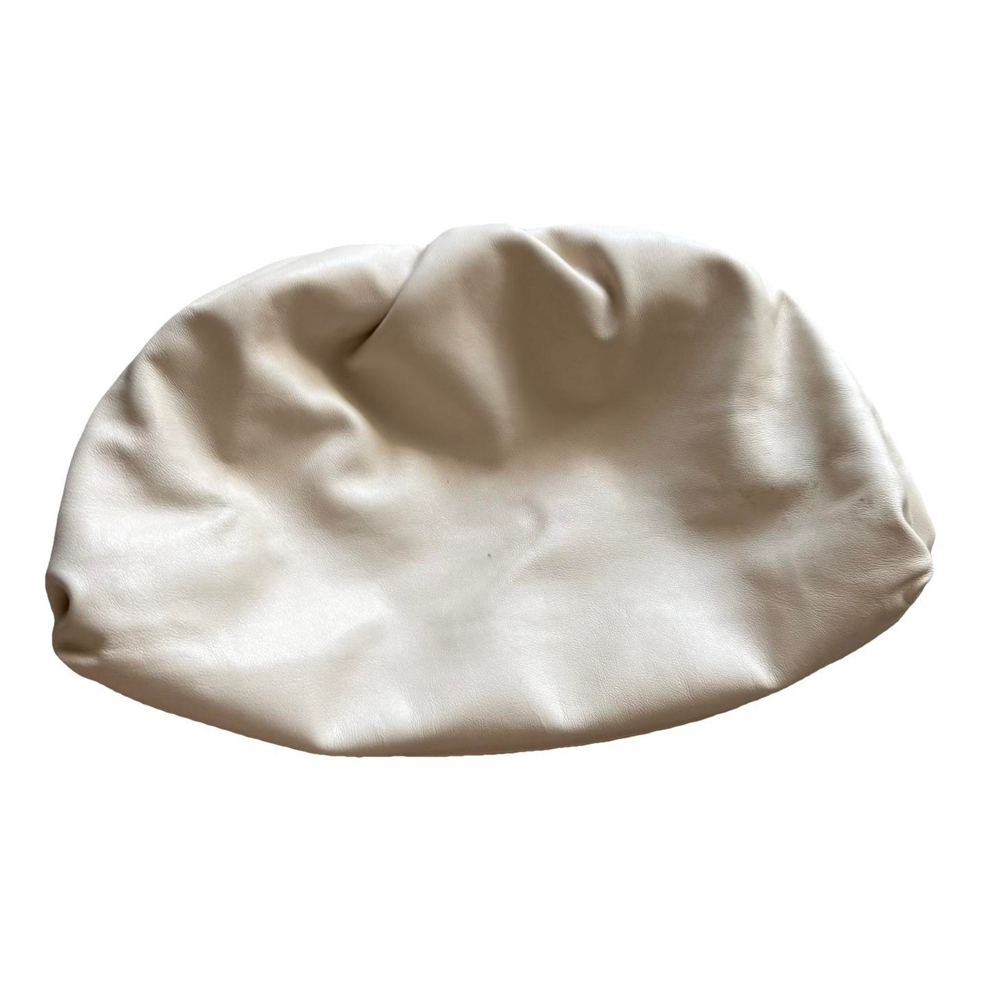 Pouch leather clutch bag