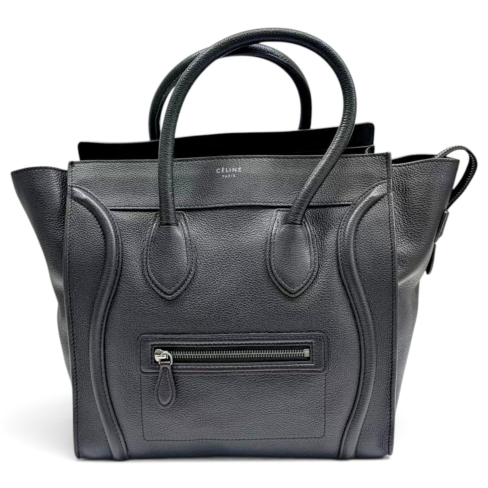 Luggage leather handbag
