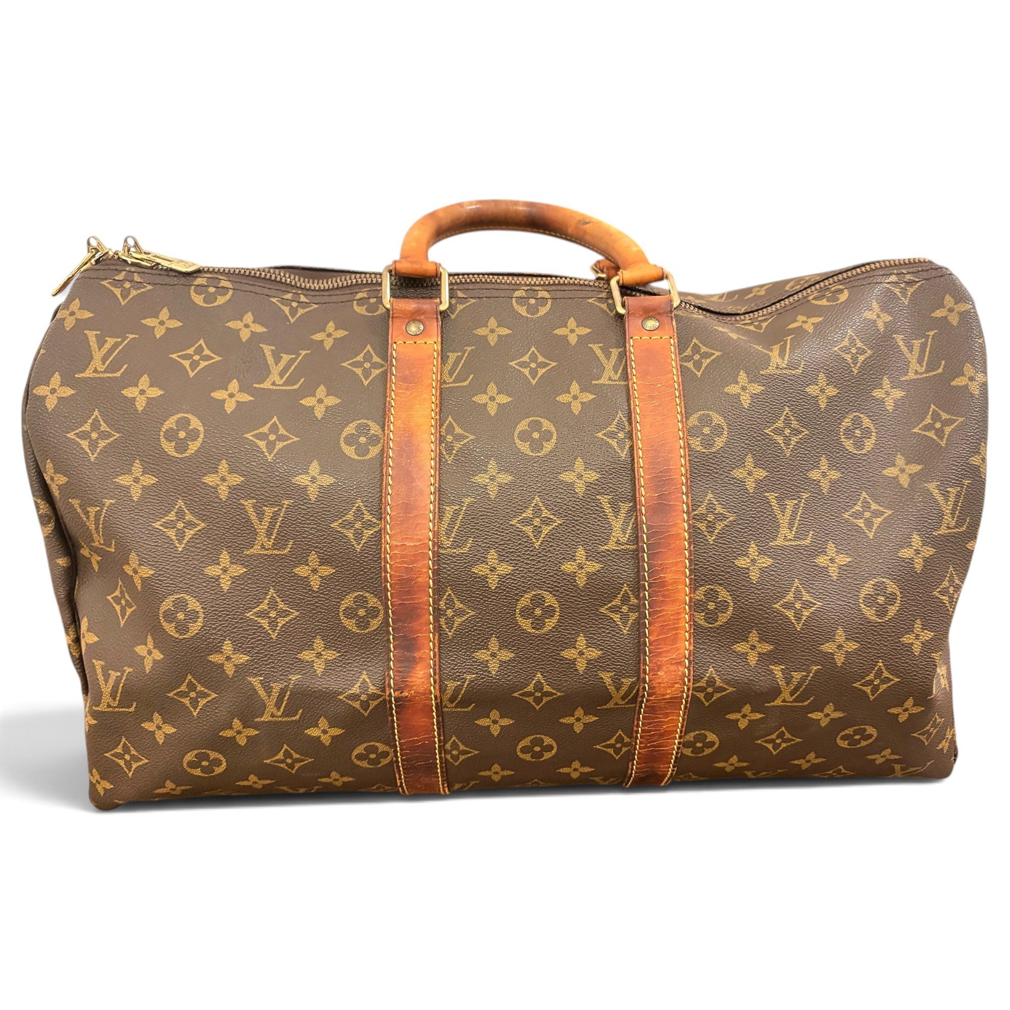 Keepall leather 48h bag