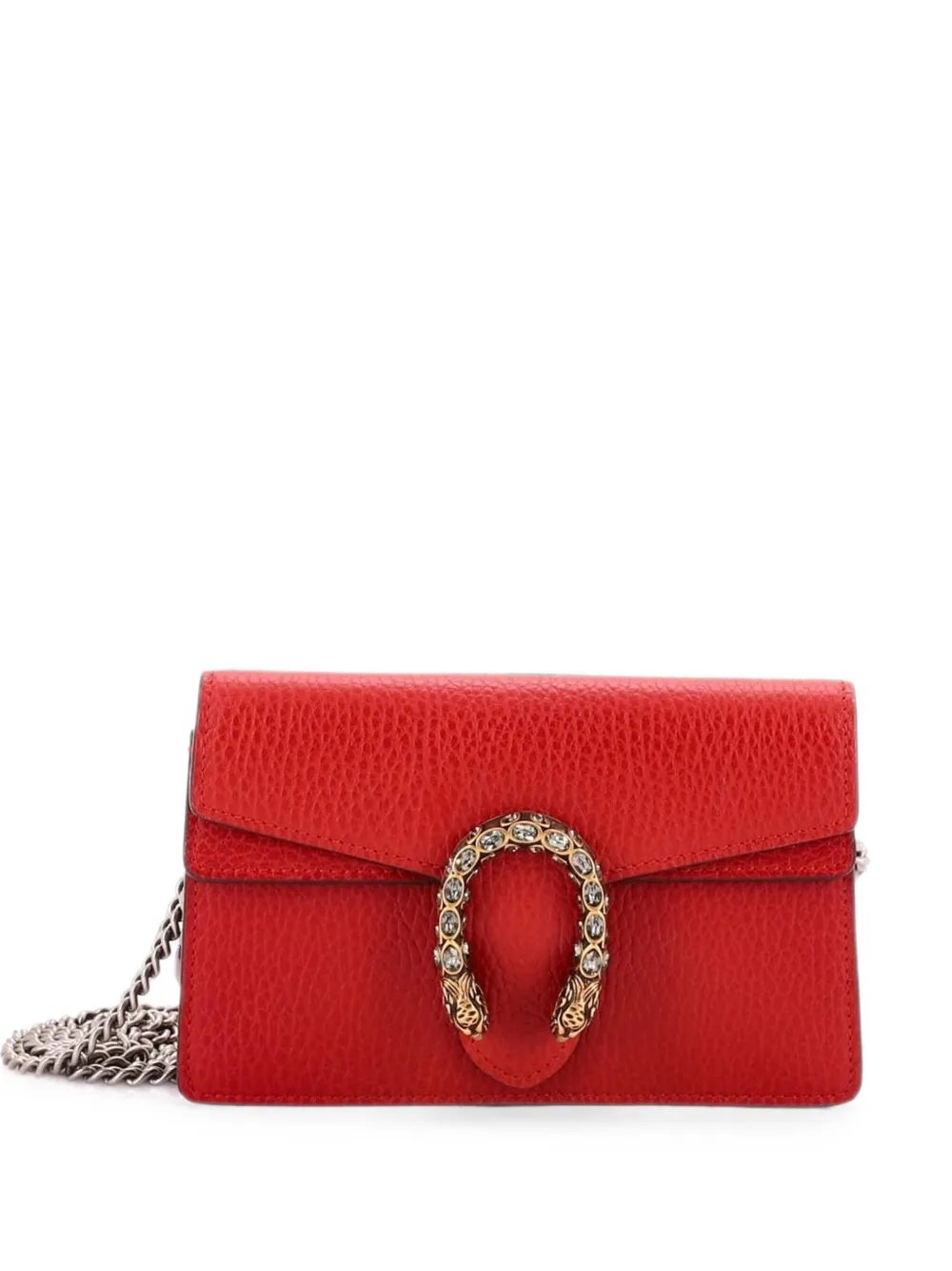 Dionysus Bag Leather Super Mini clutch bag