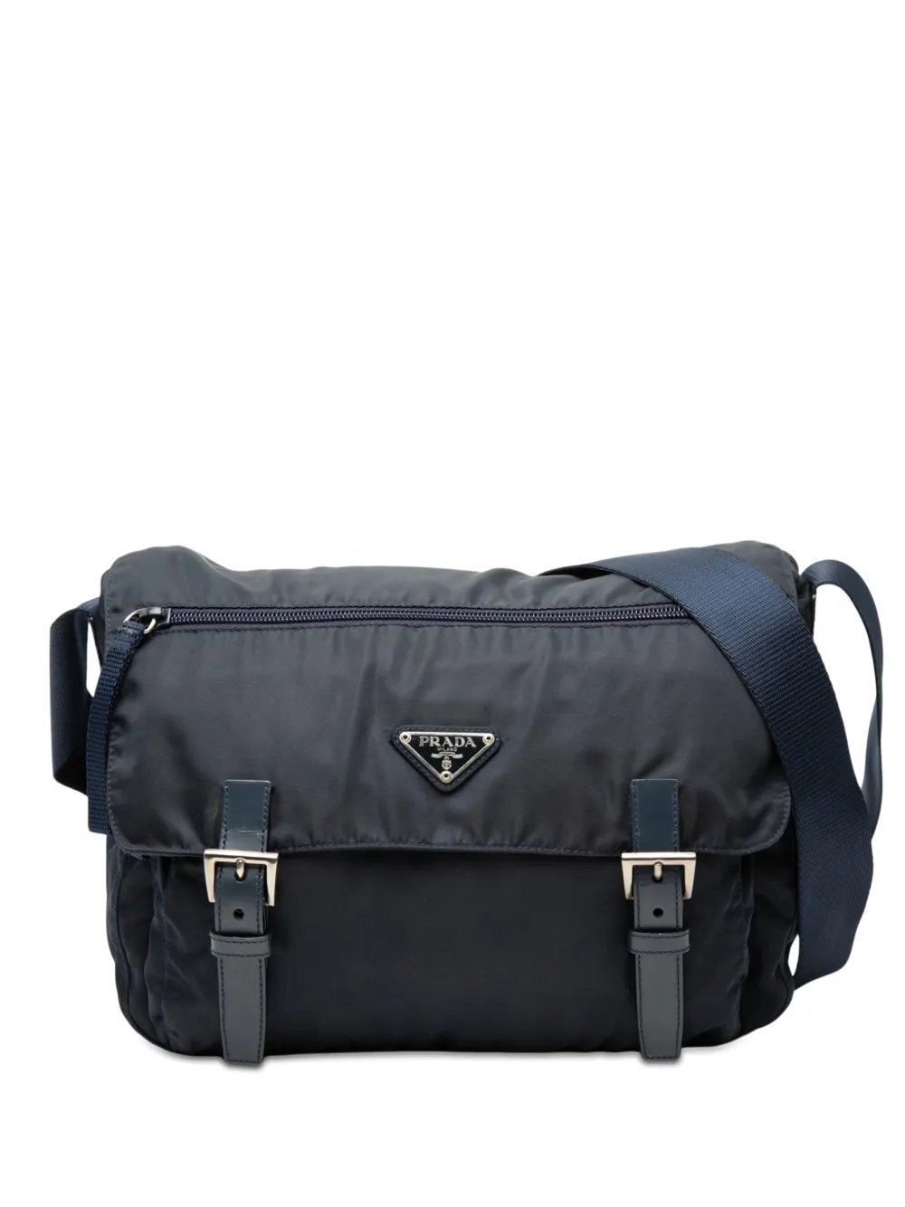 2015 Tessuto Zip Double Buckle Messenger Bag crossbody bag