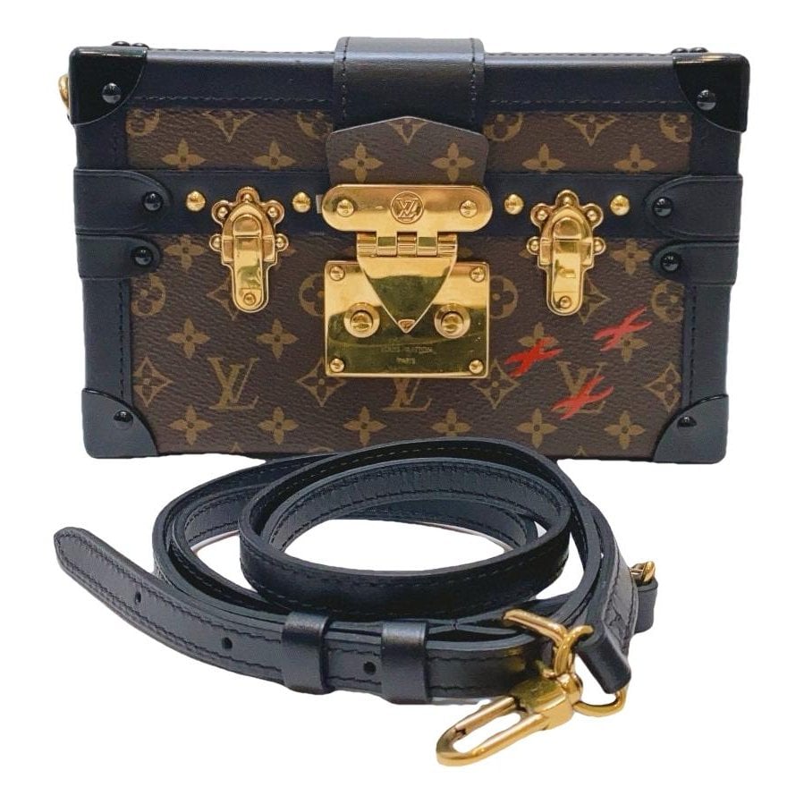Louis Vuitton Pochette Trunk leather handbag