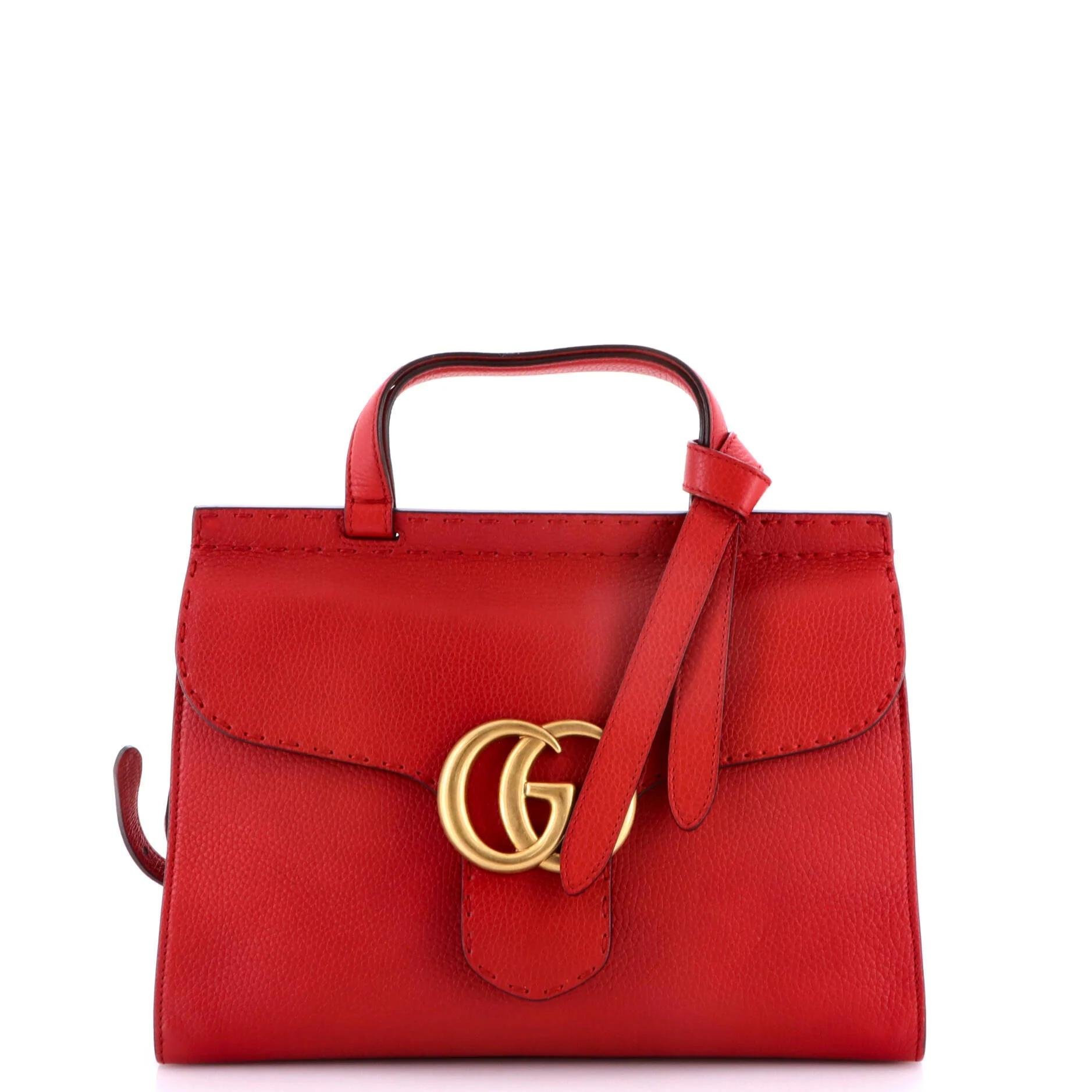 Leather handbag