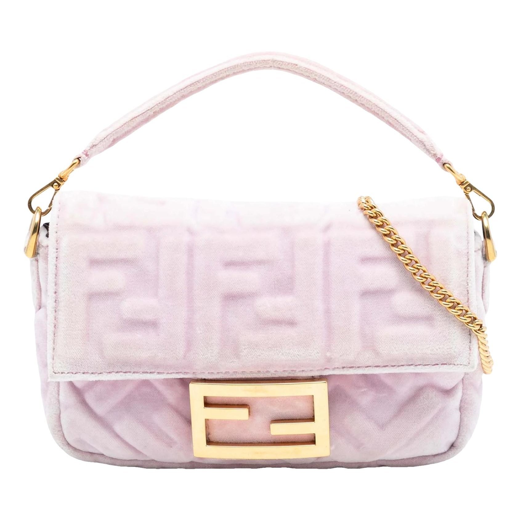 Velvet satchel