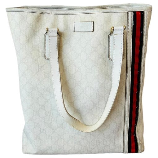 Leather tote