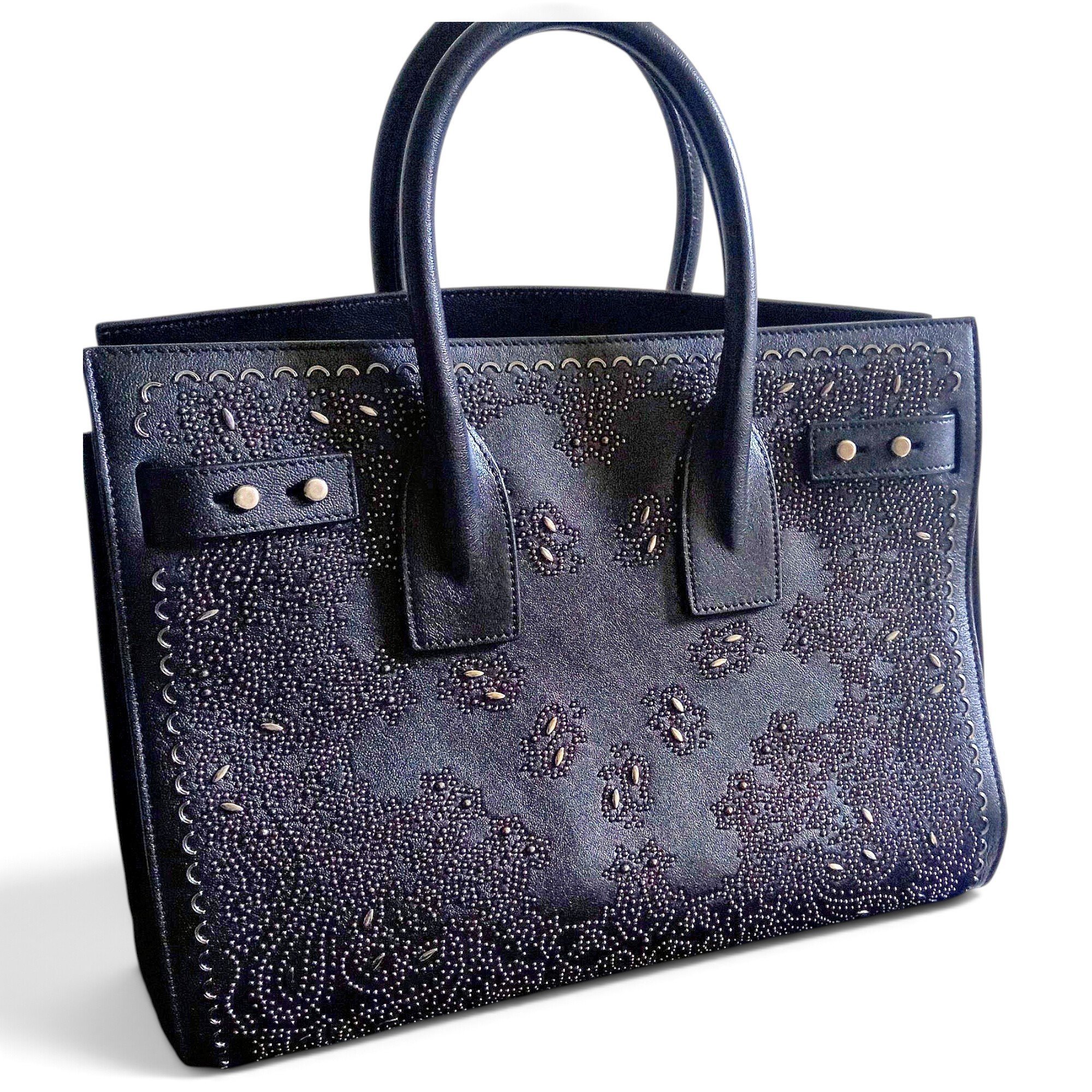Leather handbag