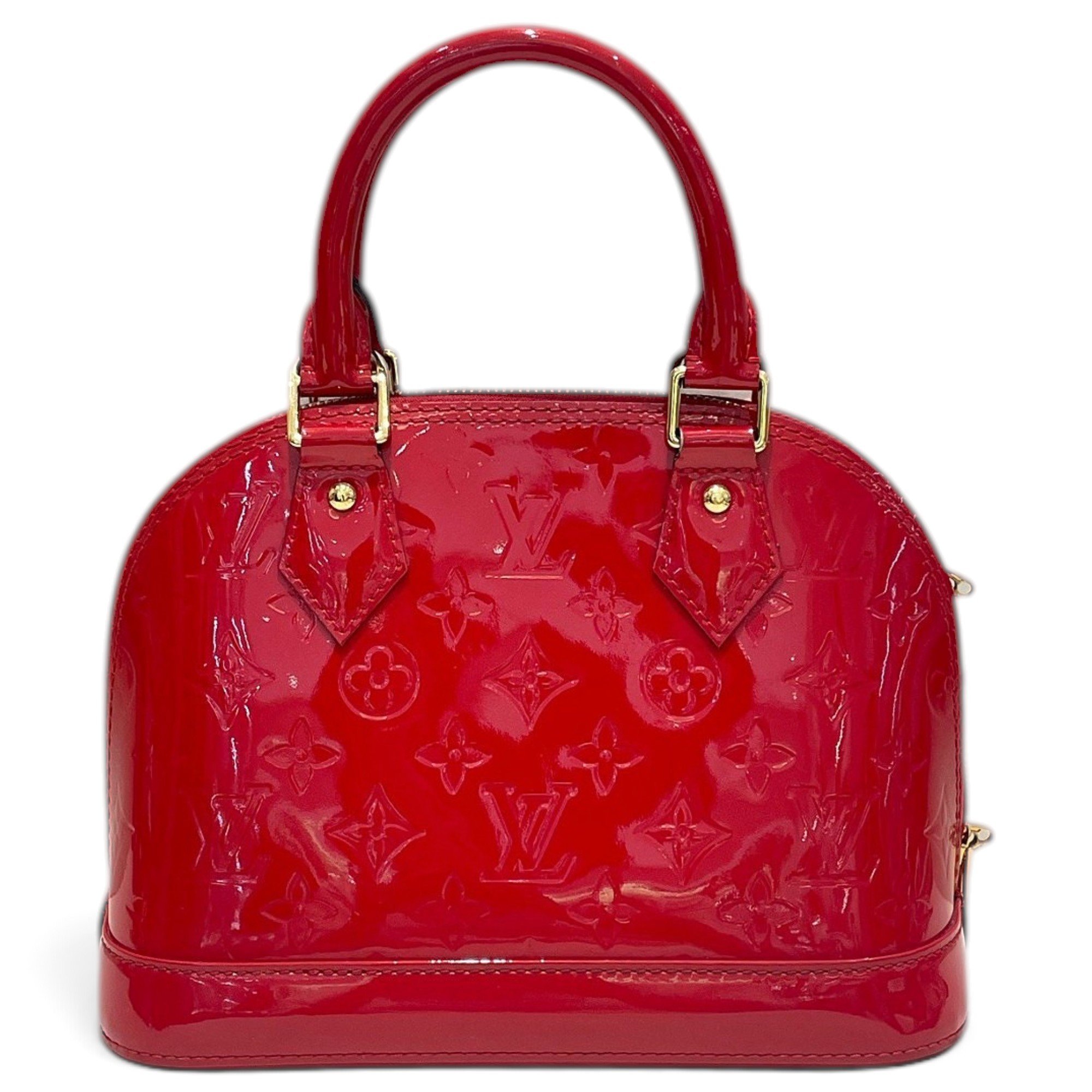 Alma BB patent leather handbag