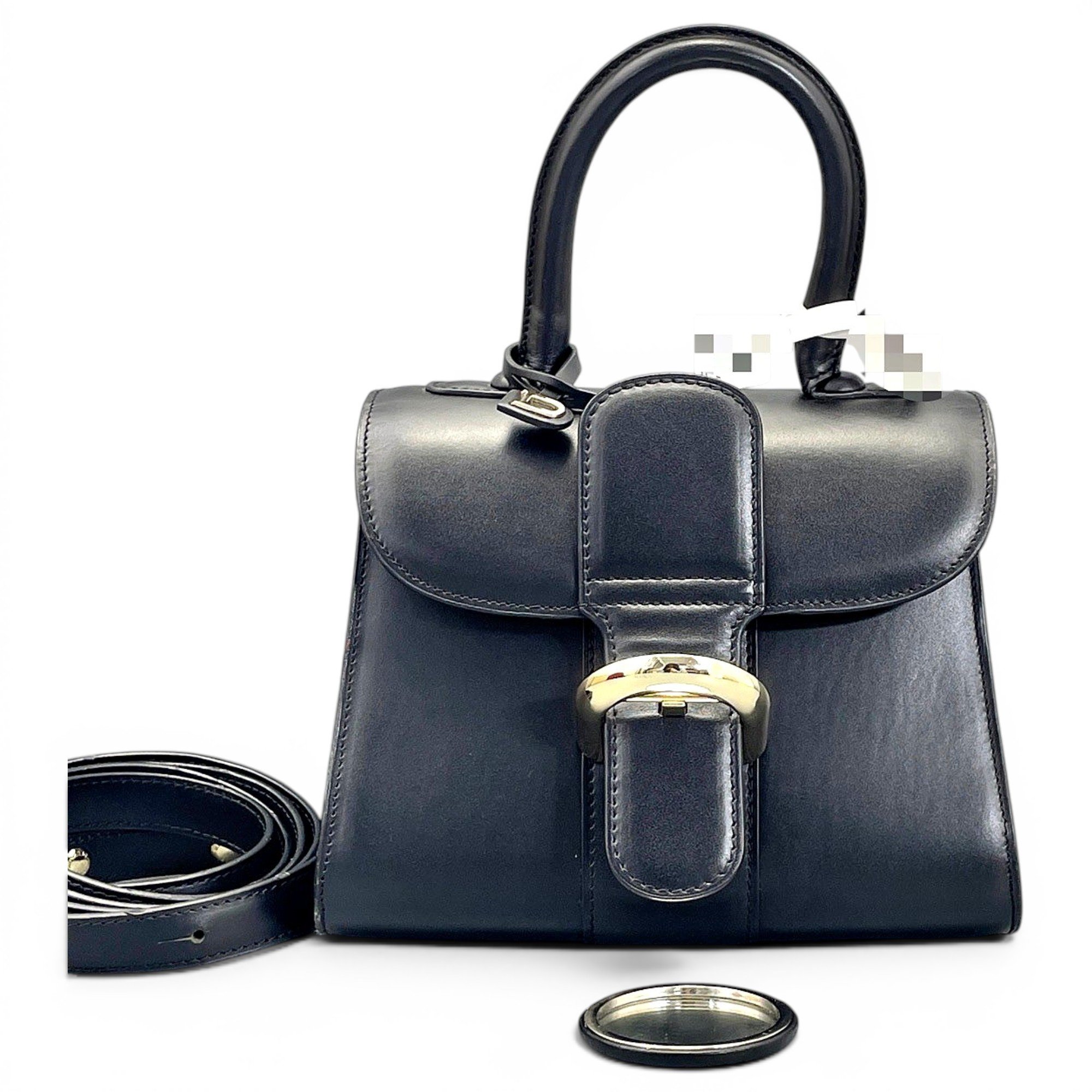 Brillant leather handbag