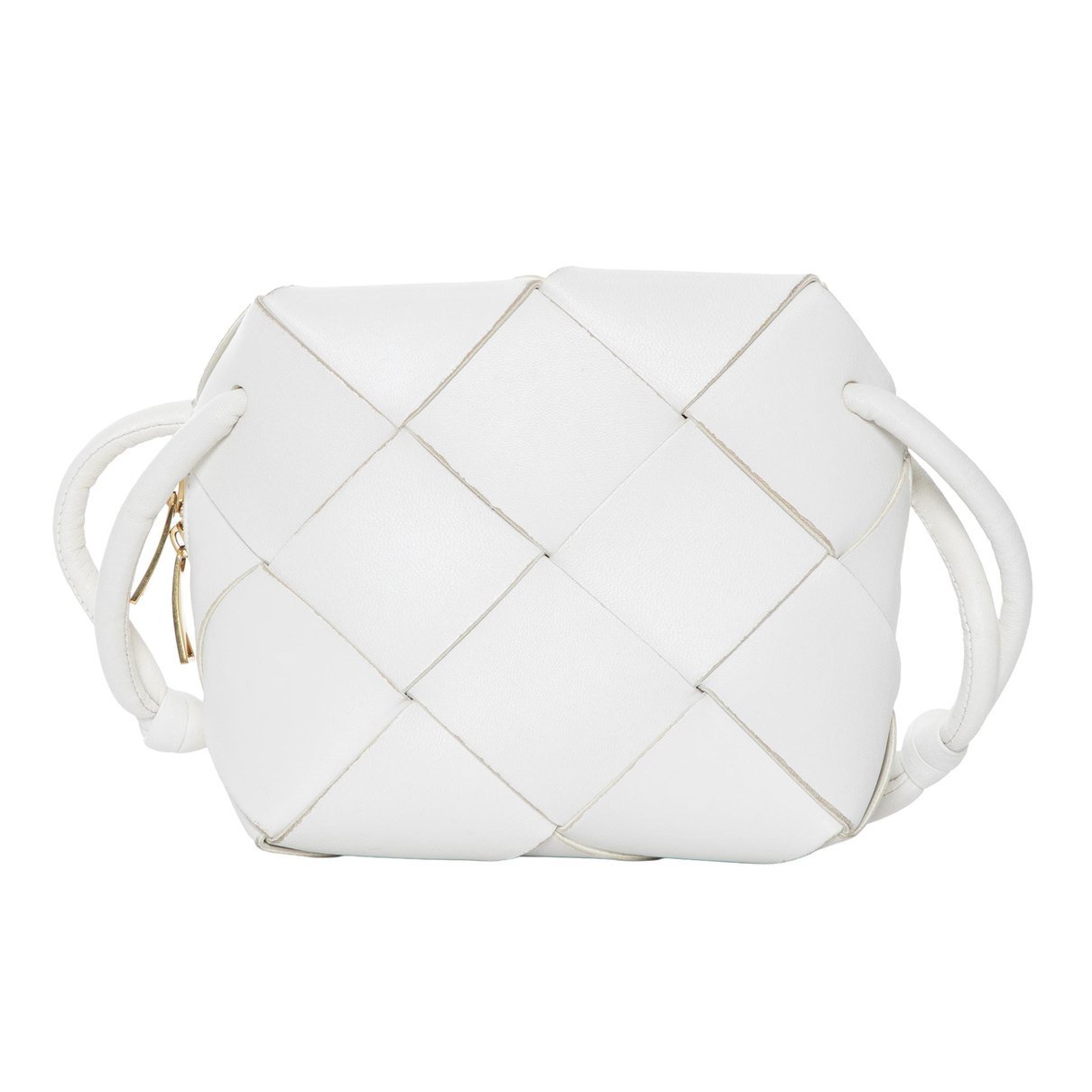 Cassette leather crossbody bag