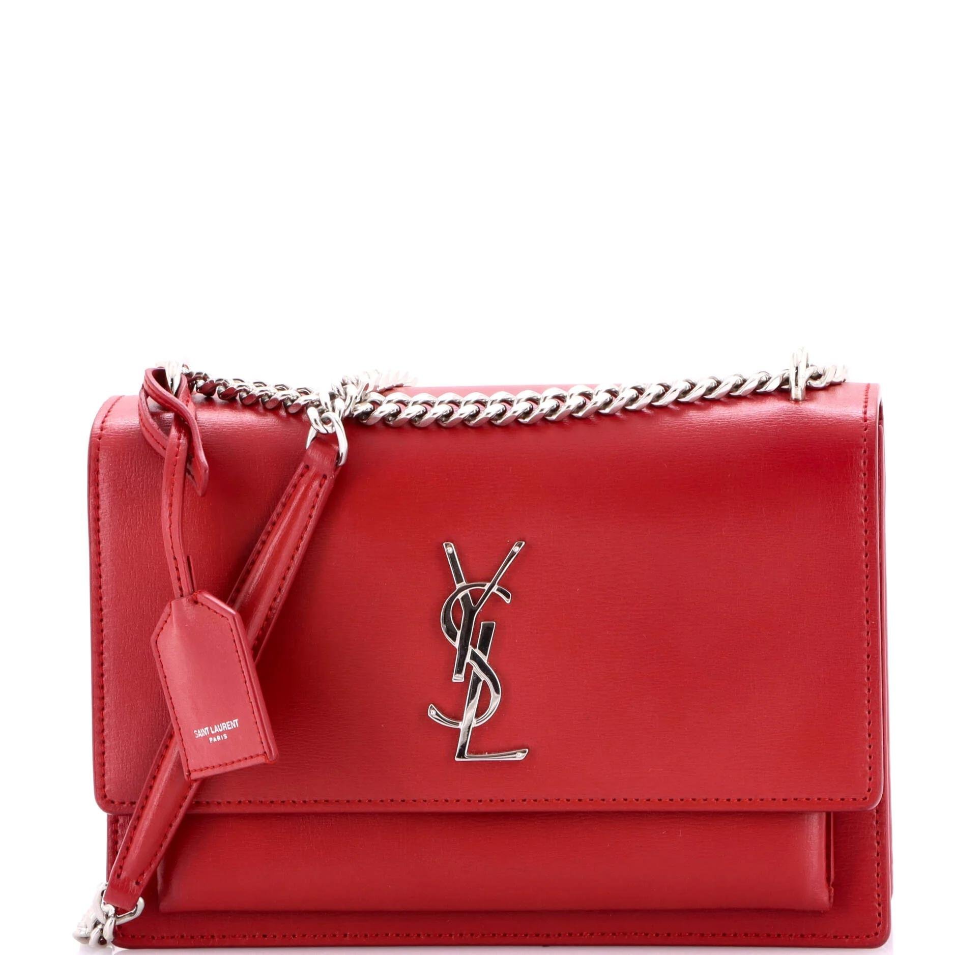 Leather crossbody bag