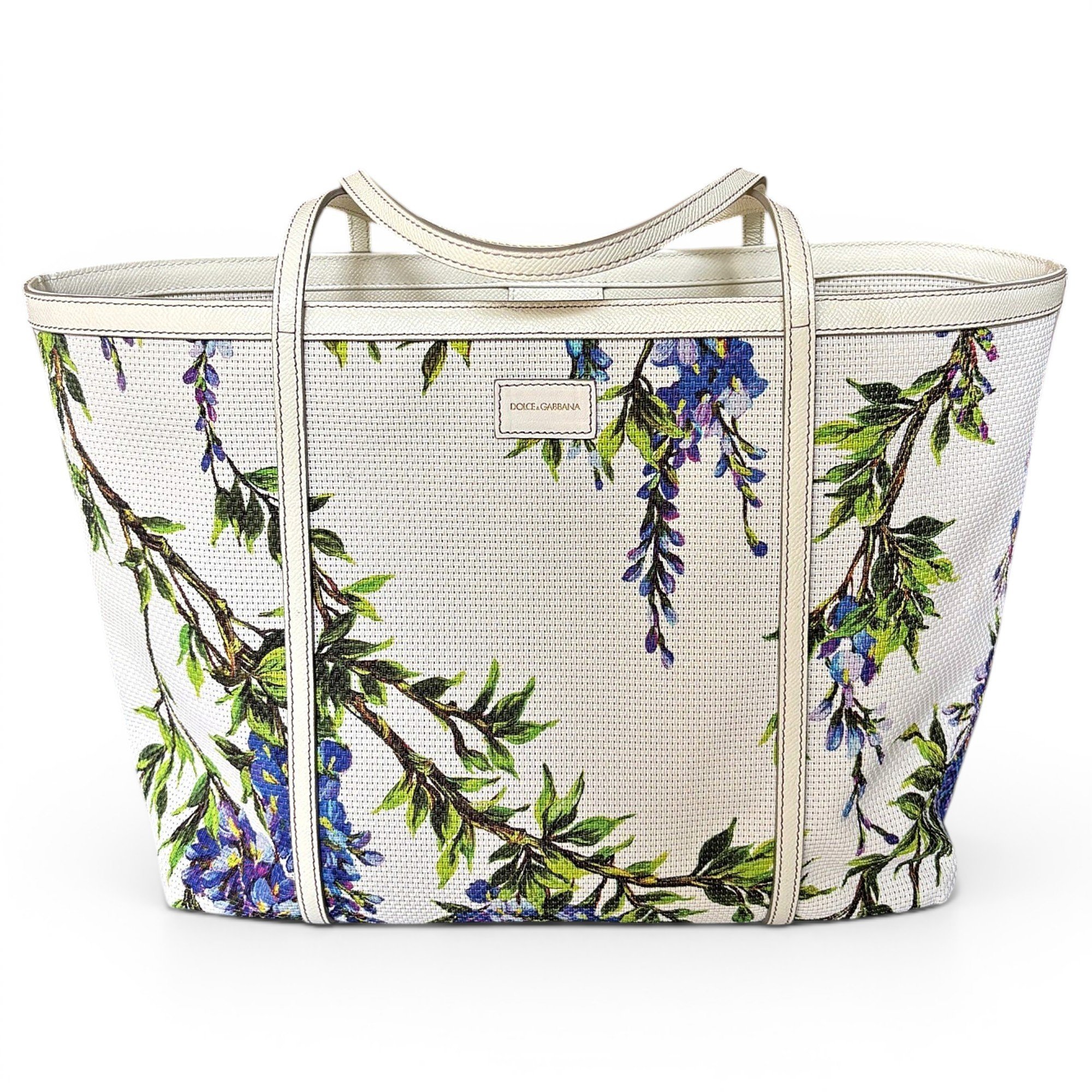 Leather tote