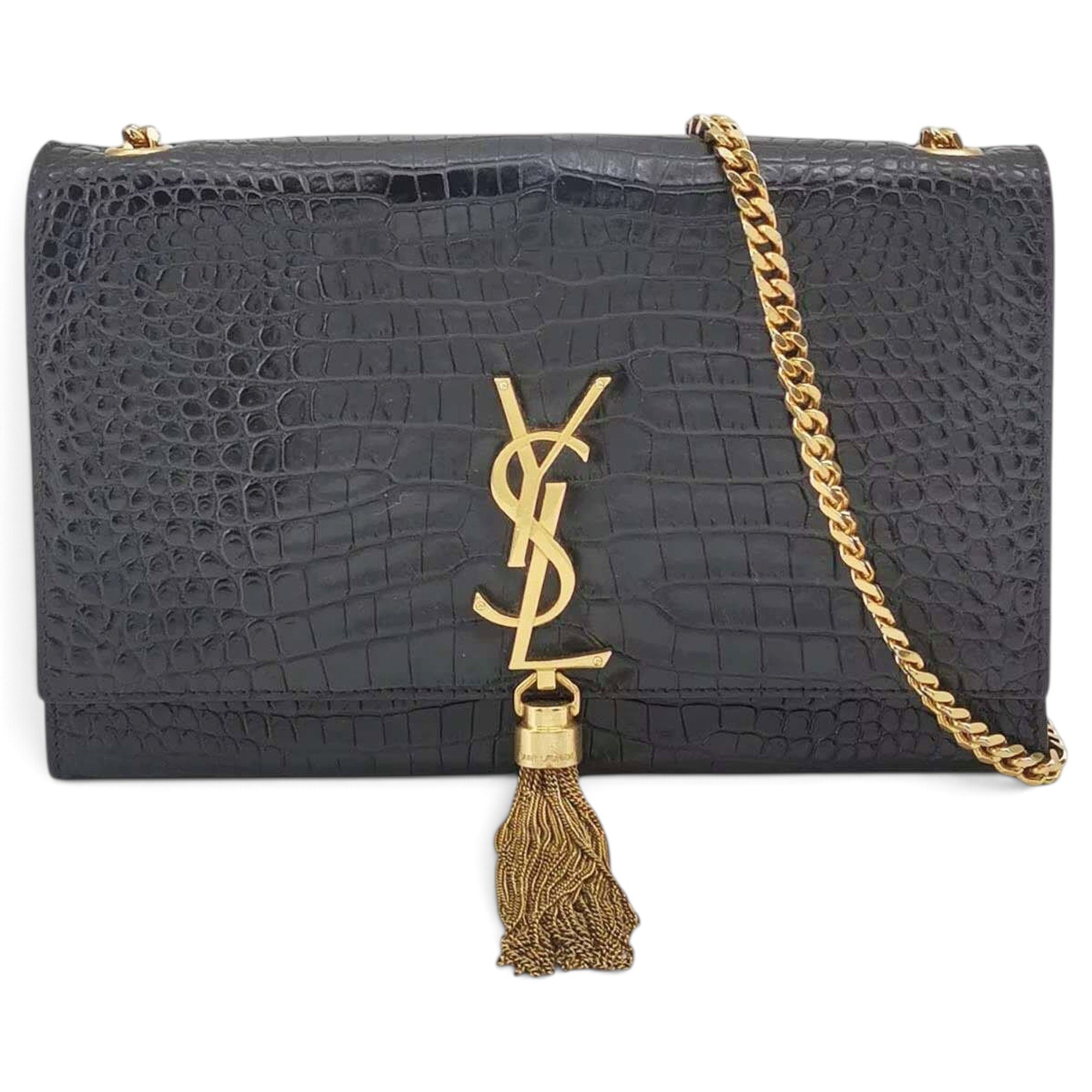 Pompom Kate leather handbag