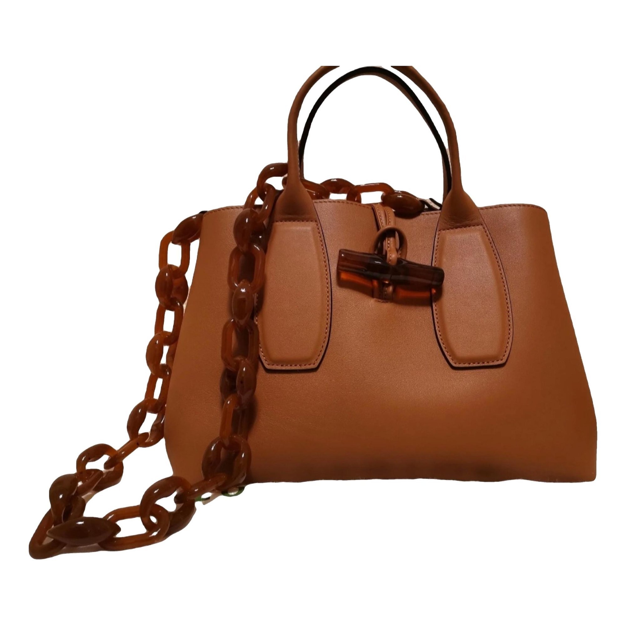 Roseau leather handbag