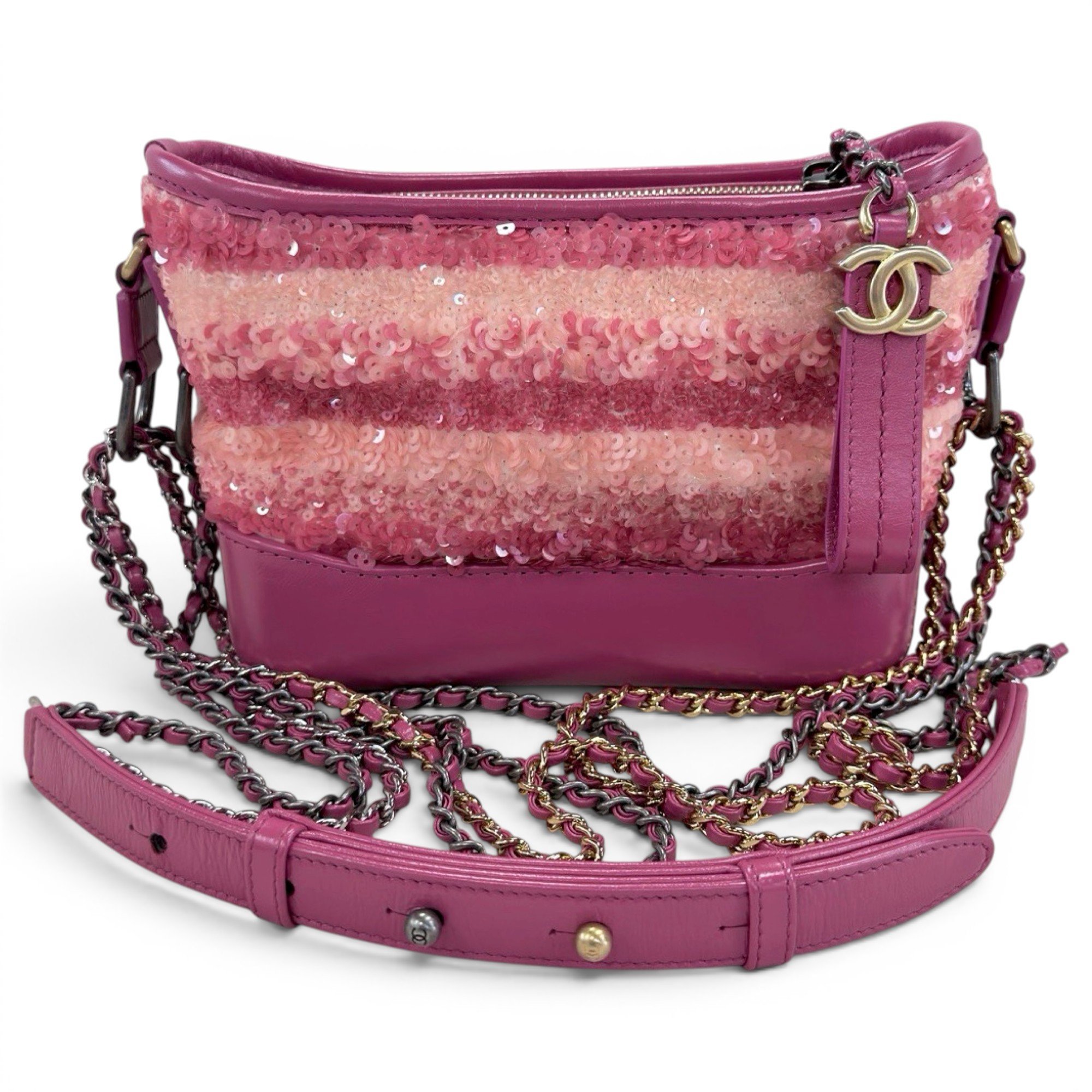 Gabrielle glitter handbag