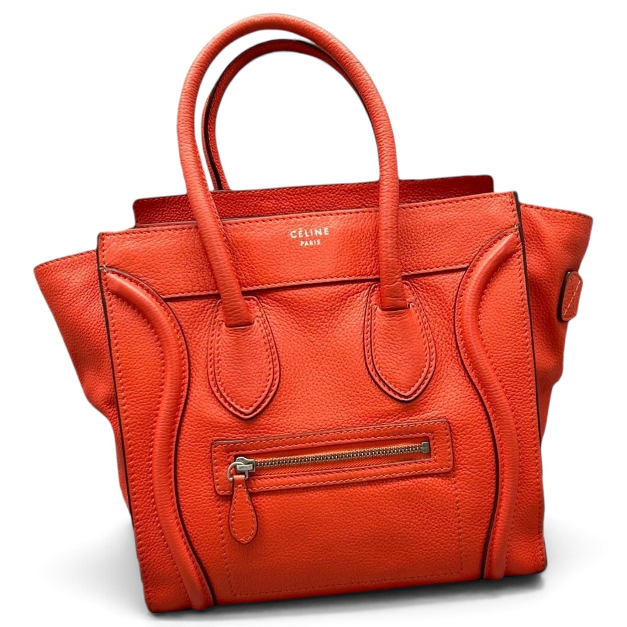 Luggage leather handbag