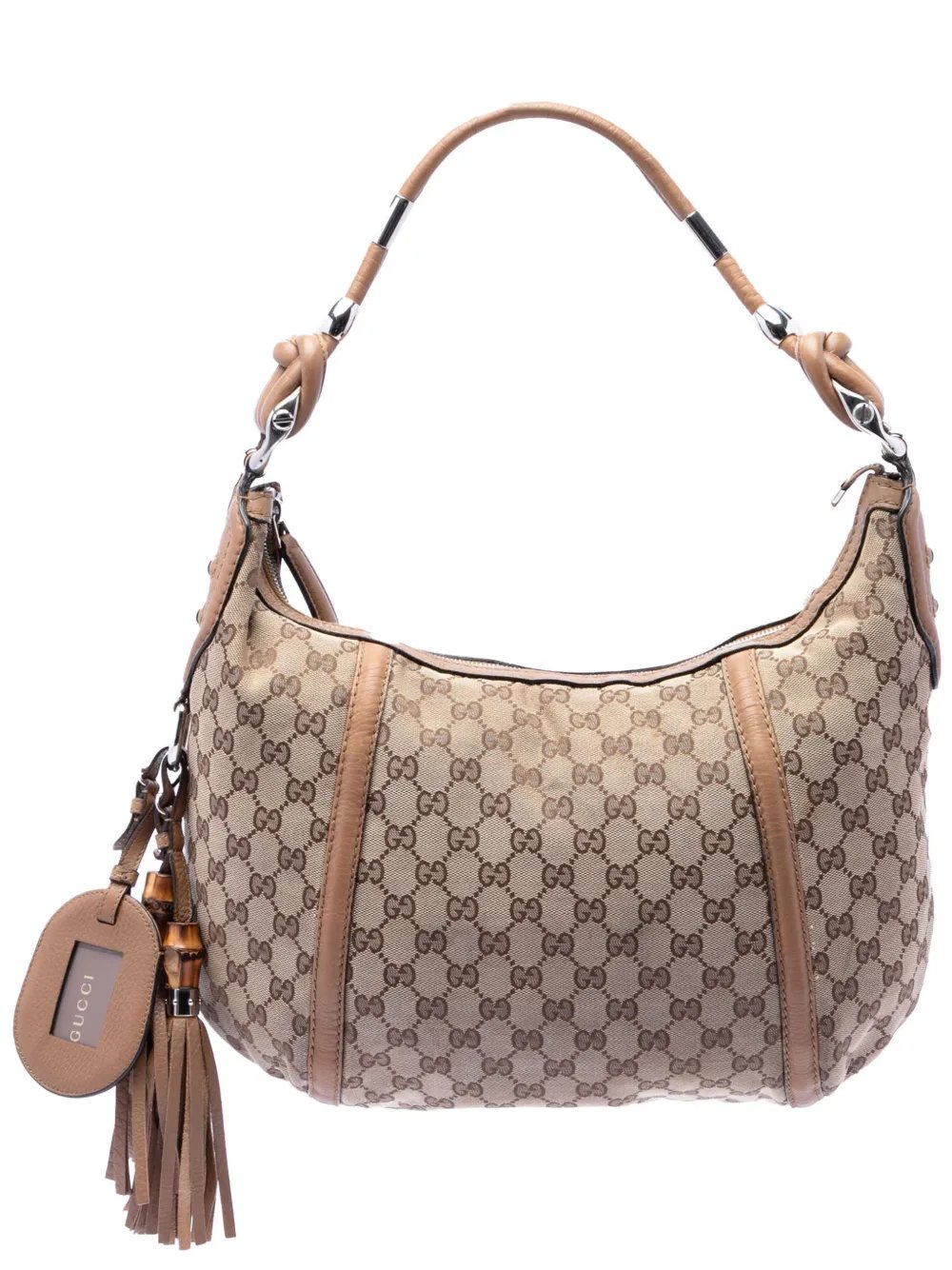 2016-2026 GG Canvas Techno Horsebit hobo bag