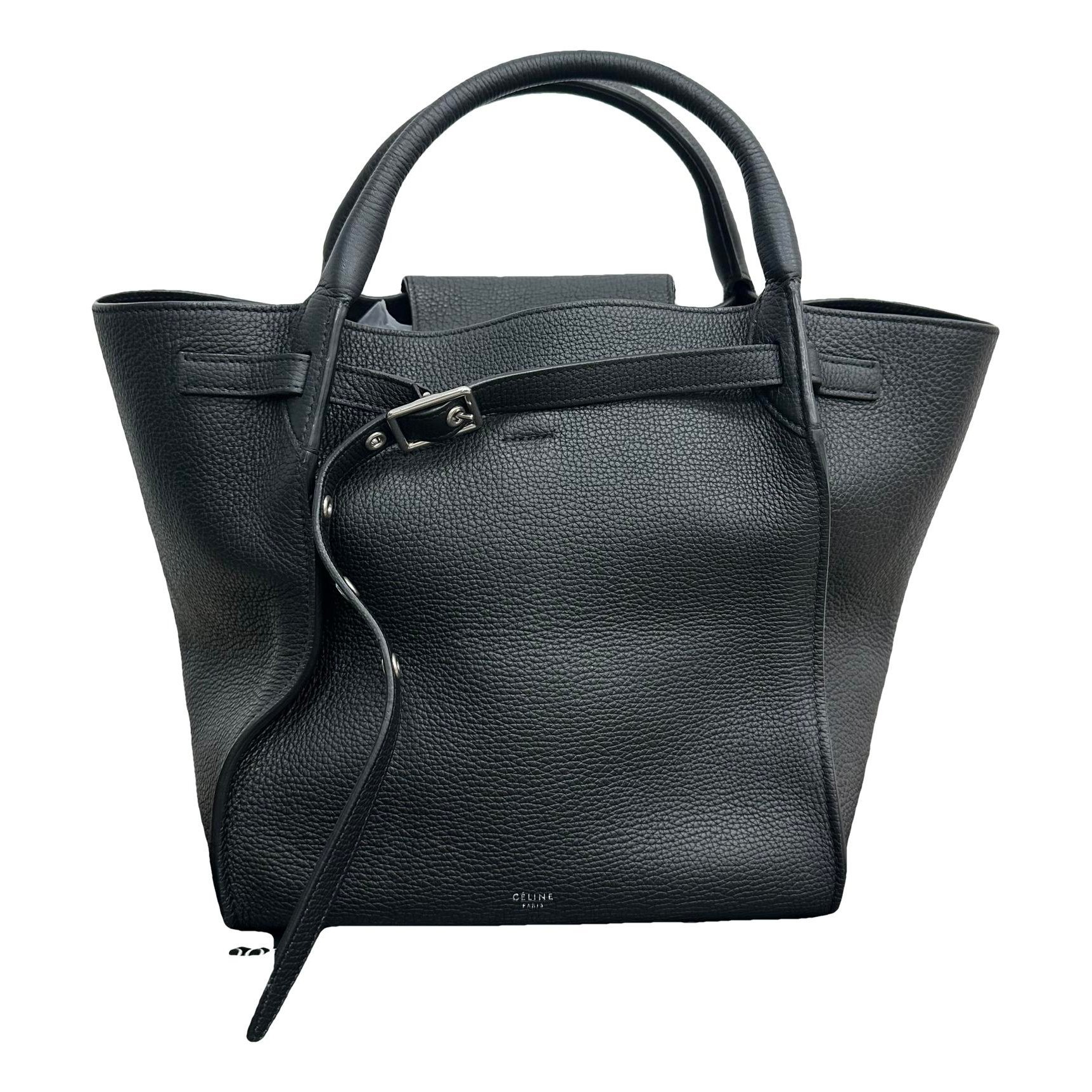 Big Bag leather handbag
