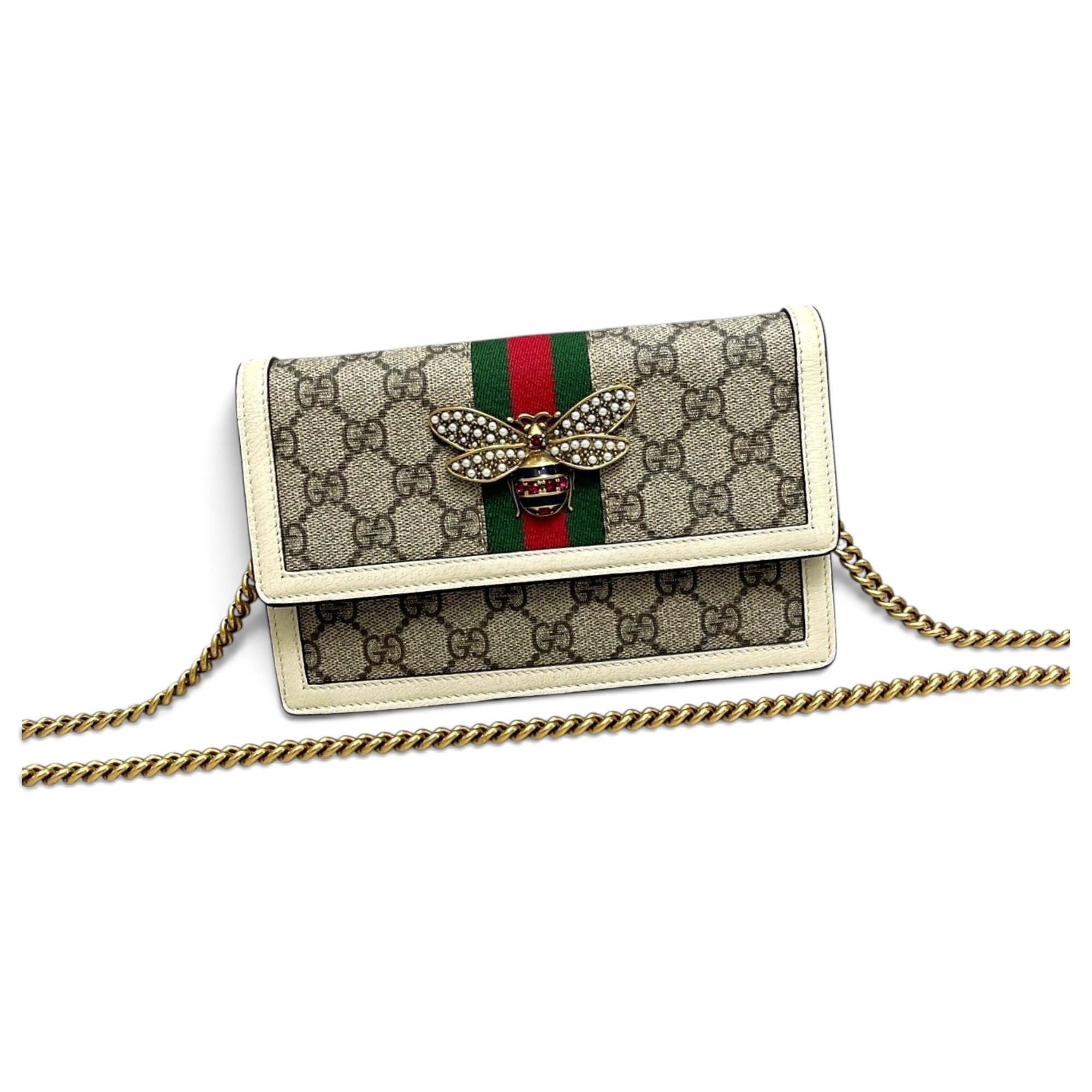 Queen Margaret leather handbag
