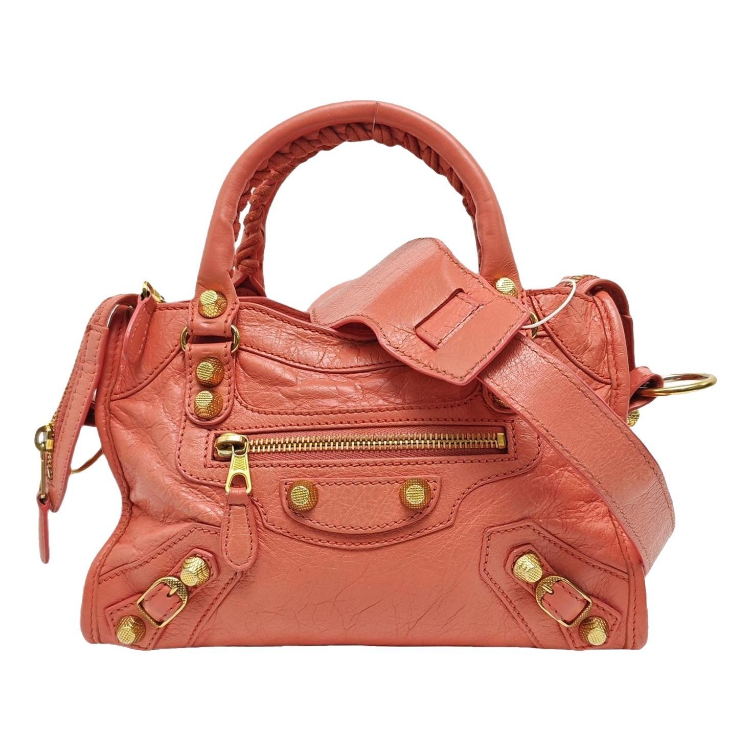 Leather handbag