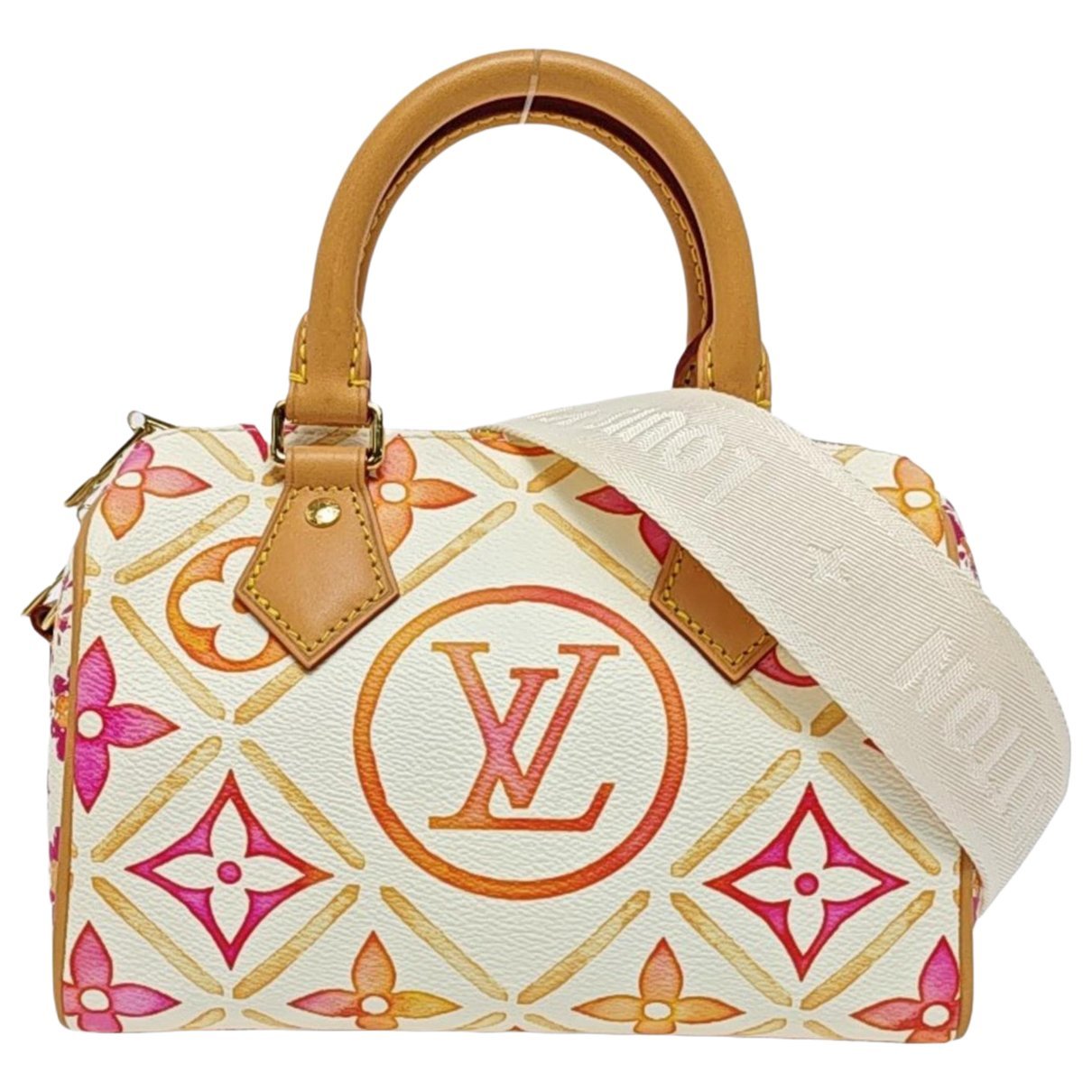 Nano Speedy / Mini HL leather handbag