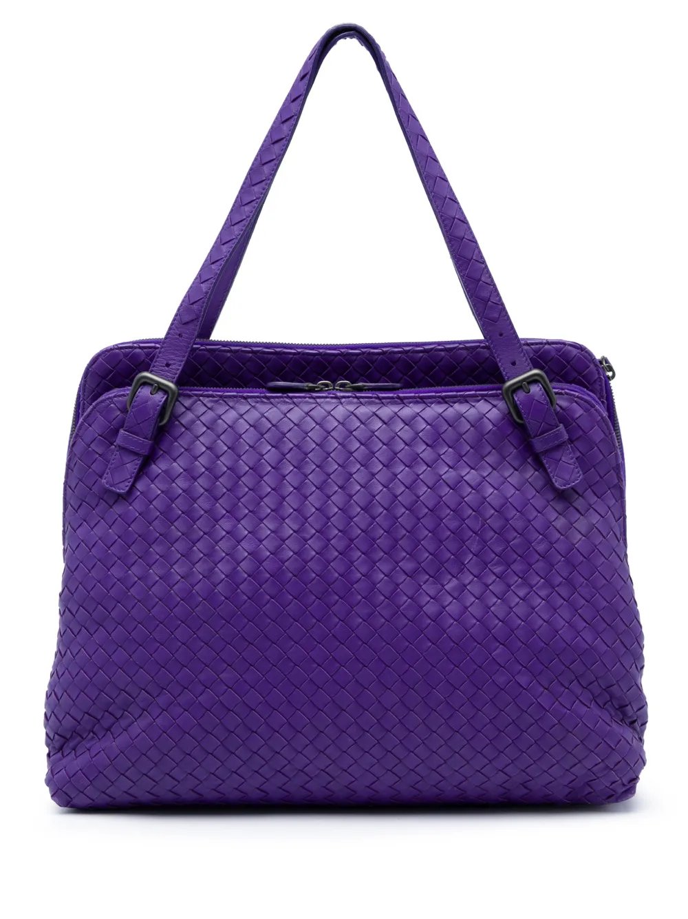 2012-2026 Nappa Intrecciato Double Zip tote bag