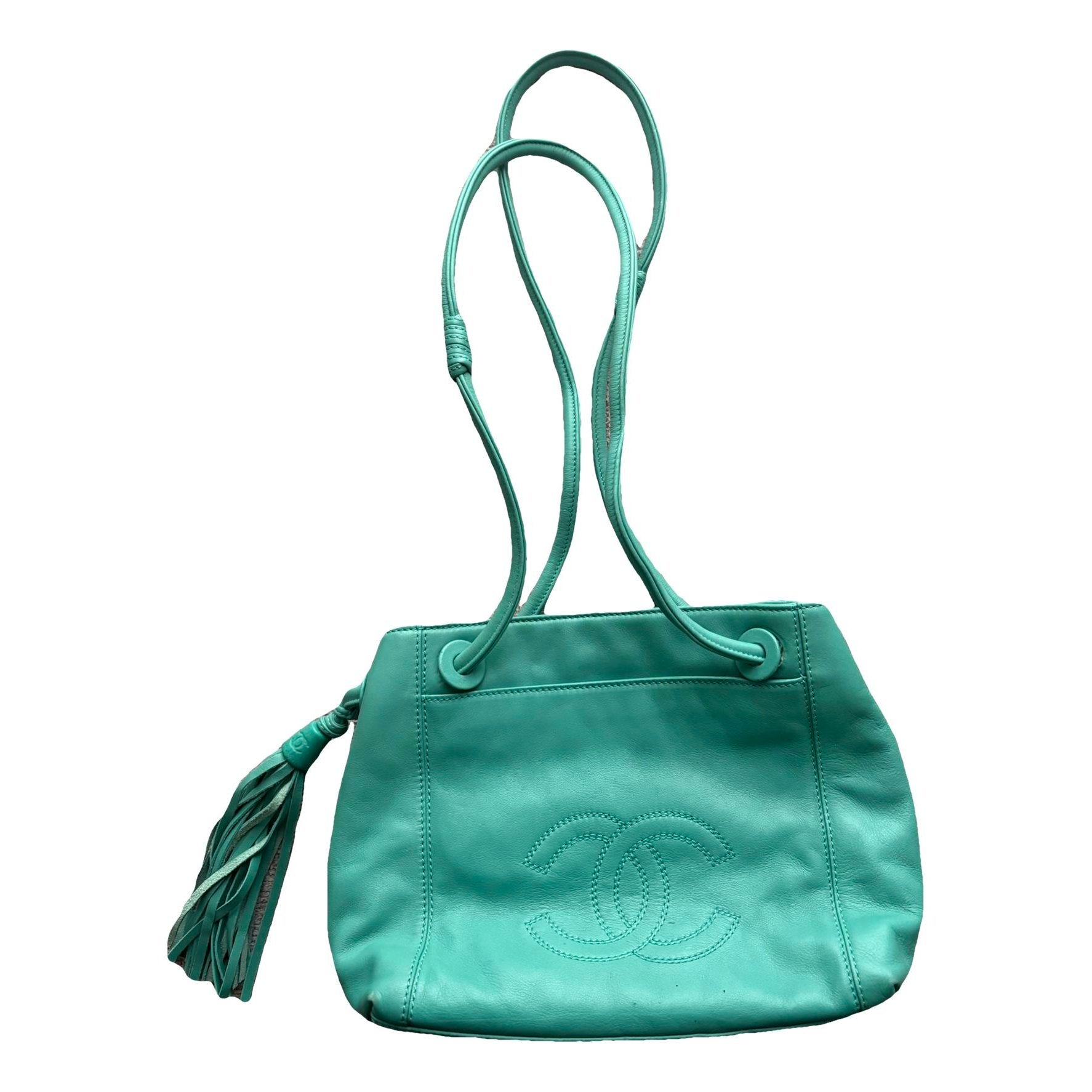 Leather handbag