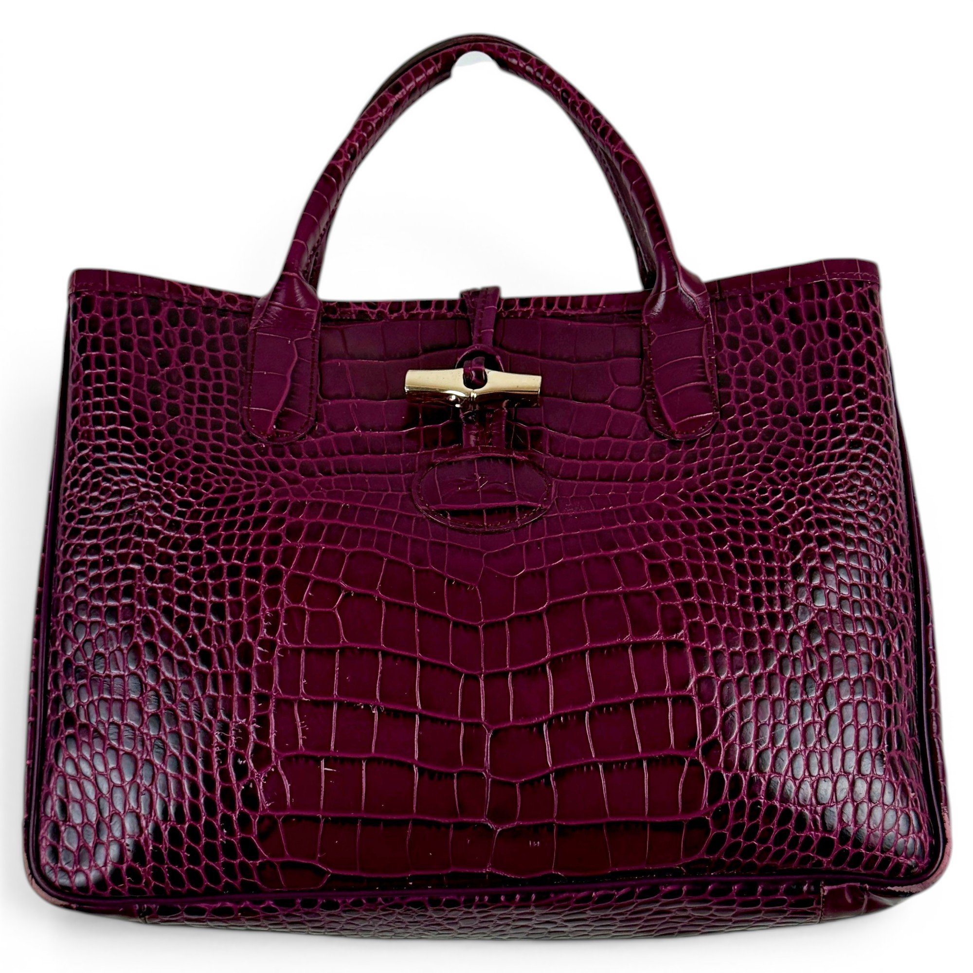 Roseau leather handbag
