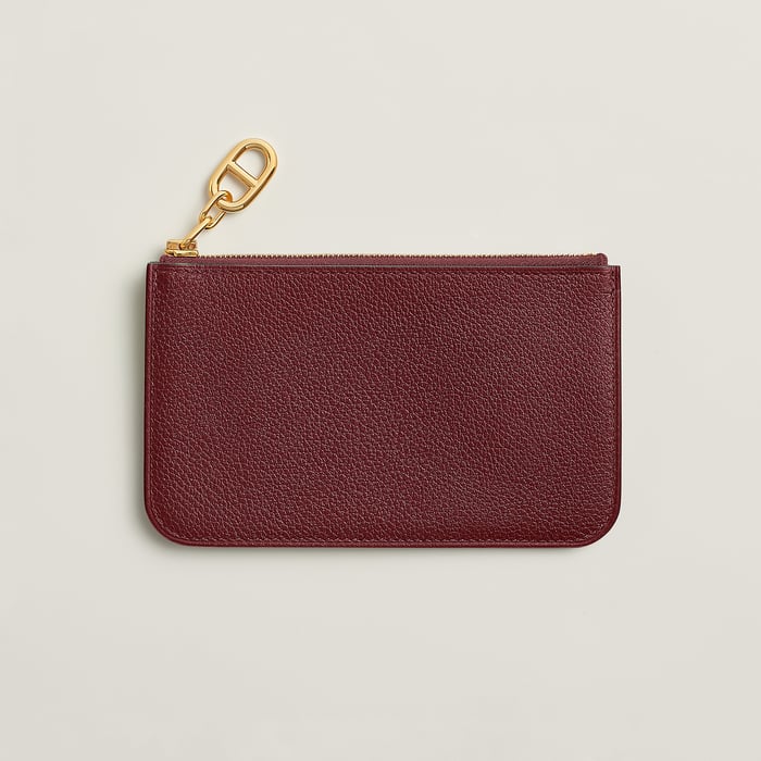 Rouge H Zipengo Chaine d'Ancre Card Holder