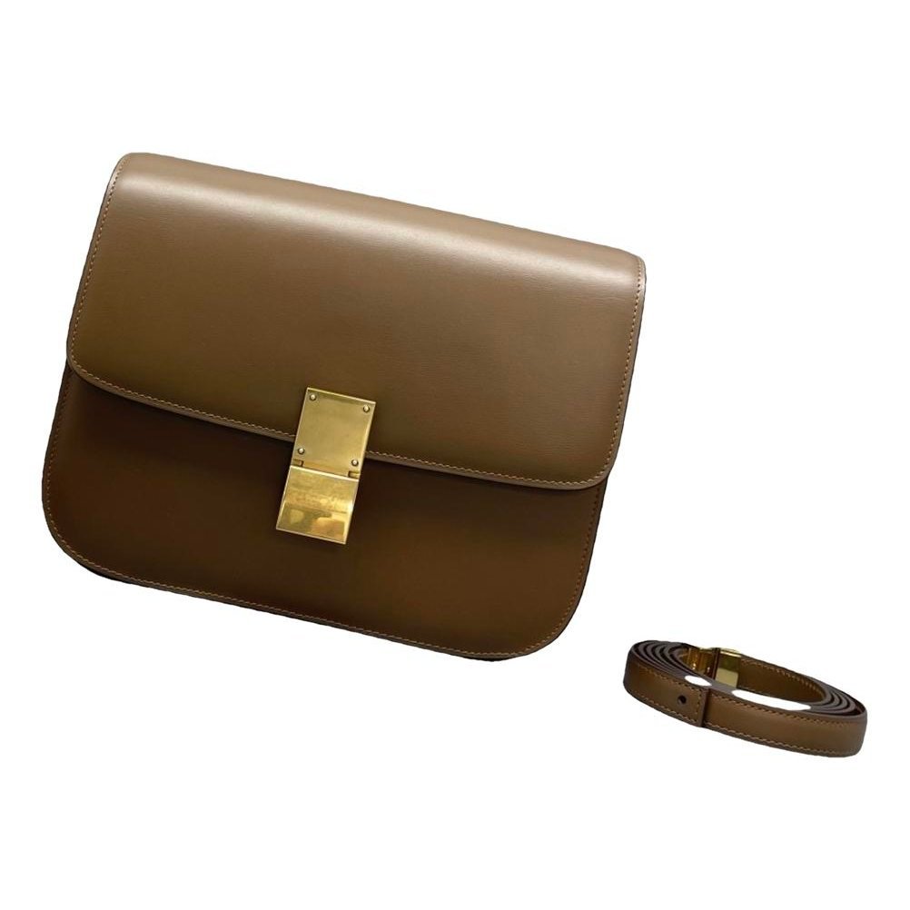 Classic leather handbag